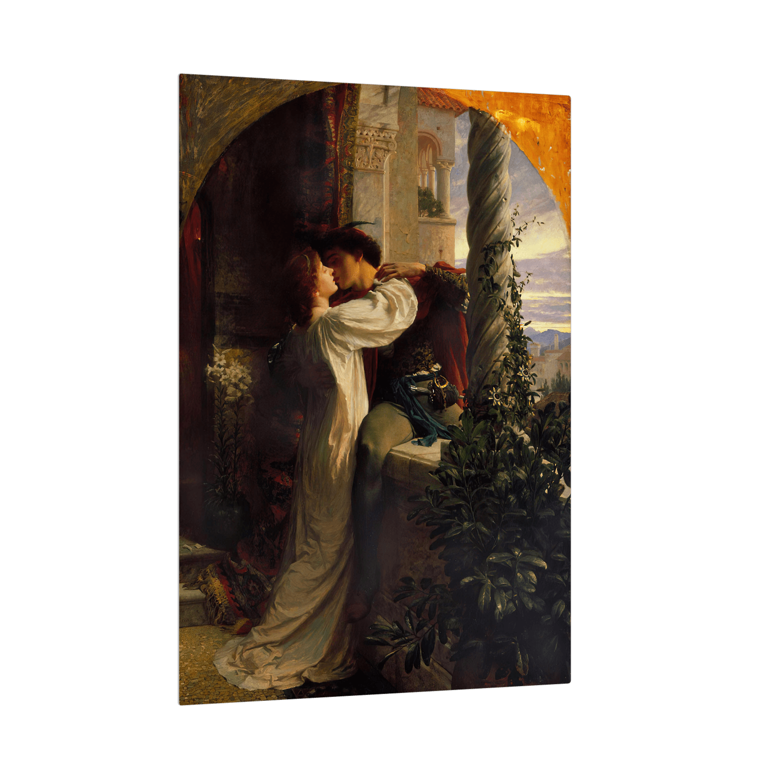 Romeo and Juliet, Frank Dicksee - ArtDeco Canvas