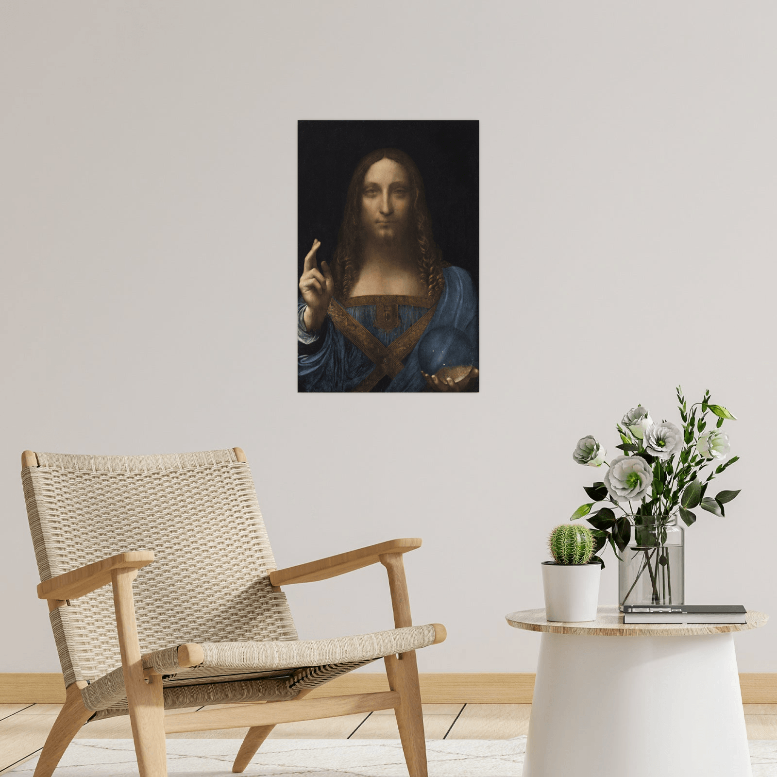 Salvator Mundi, Leonardo da Vinci - ArtDeco Canvas