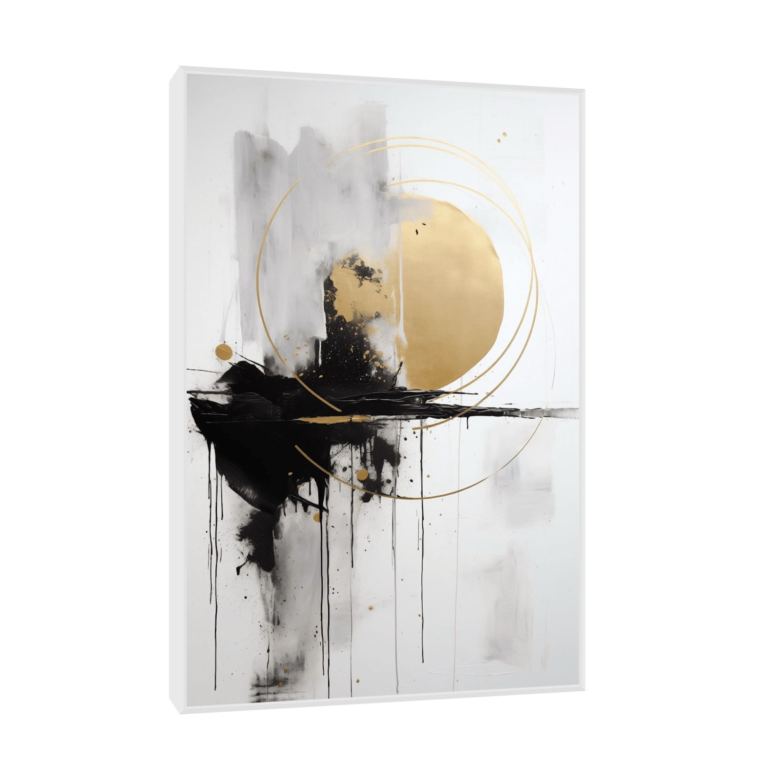 Solar eclipse ll - ArtDeco Canvas