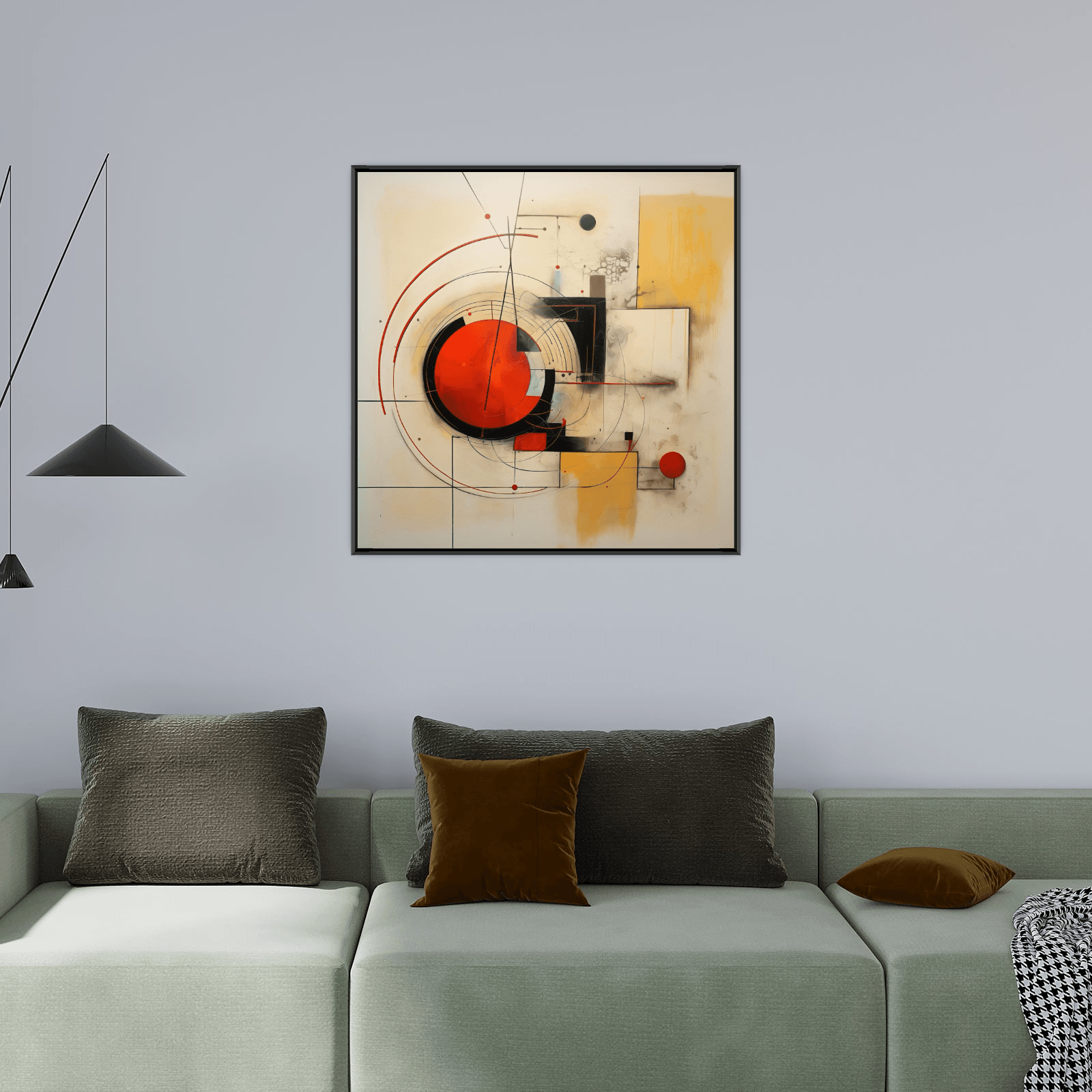 Solar system - ArtDeco Canvas