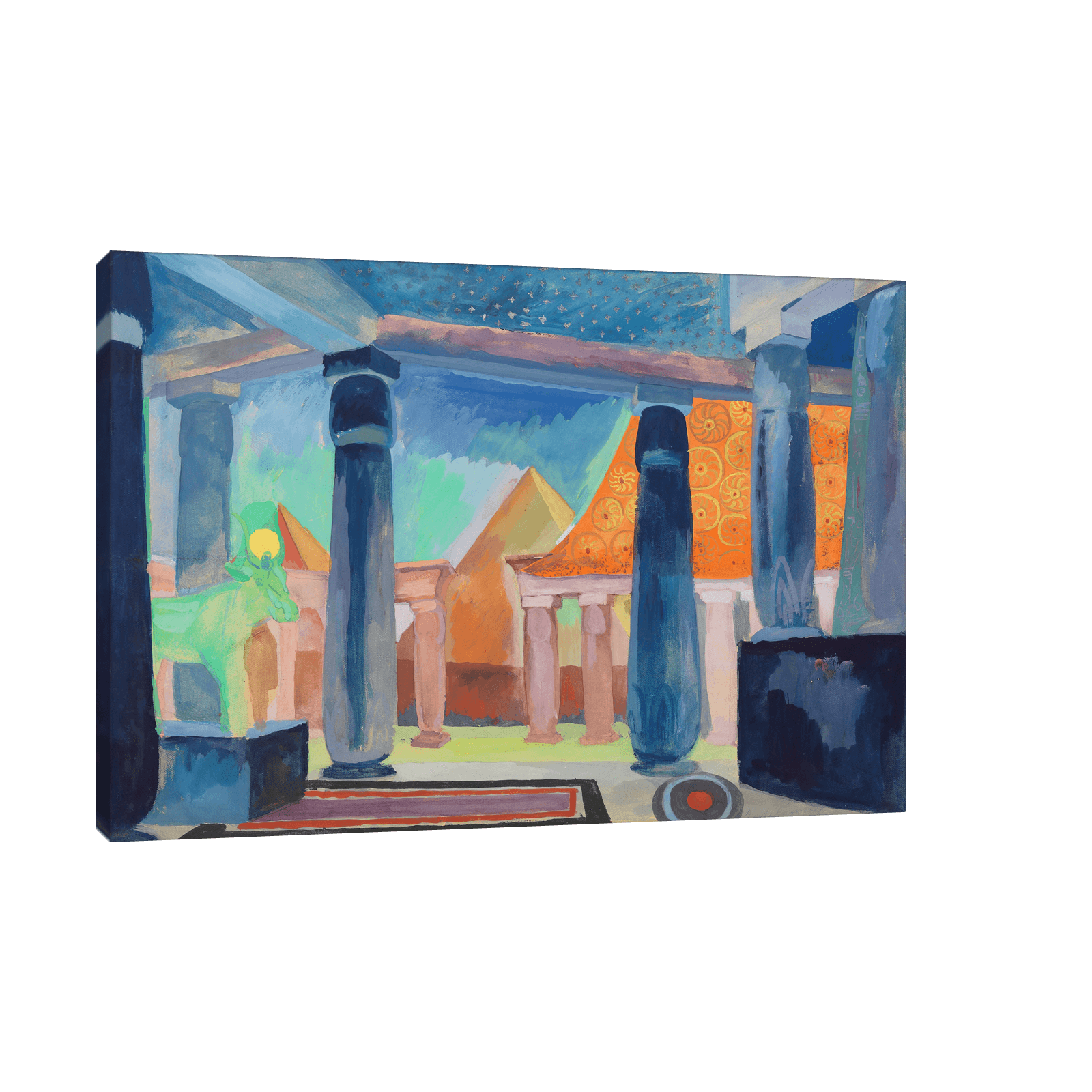 Stage Design for Cleopatra, Robert Delaunay