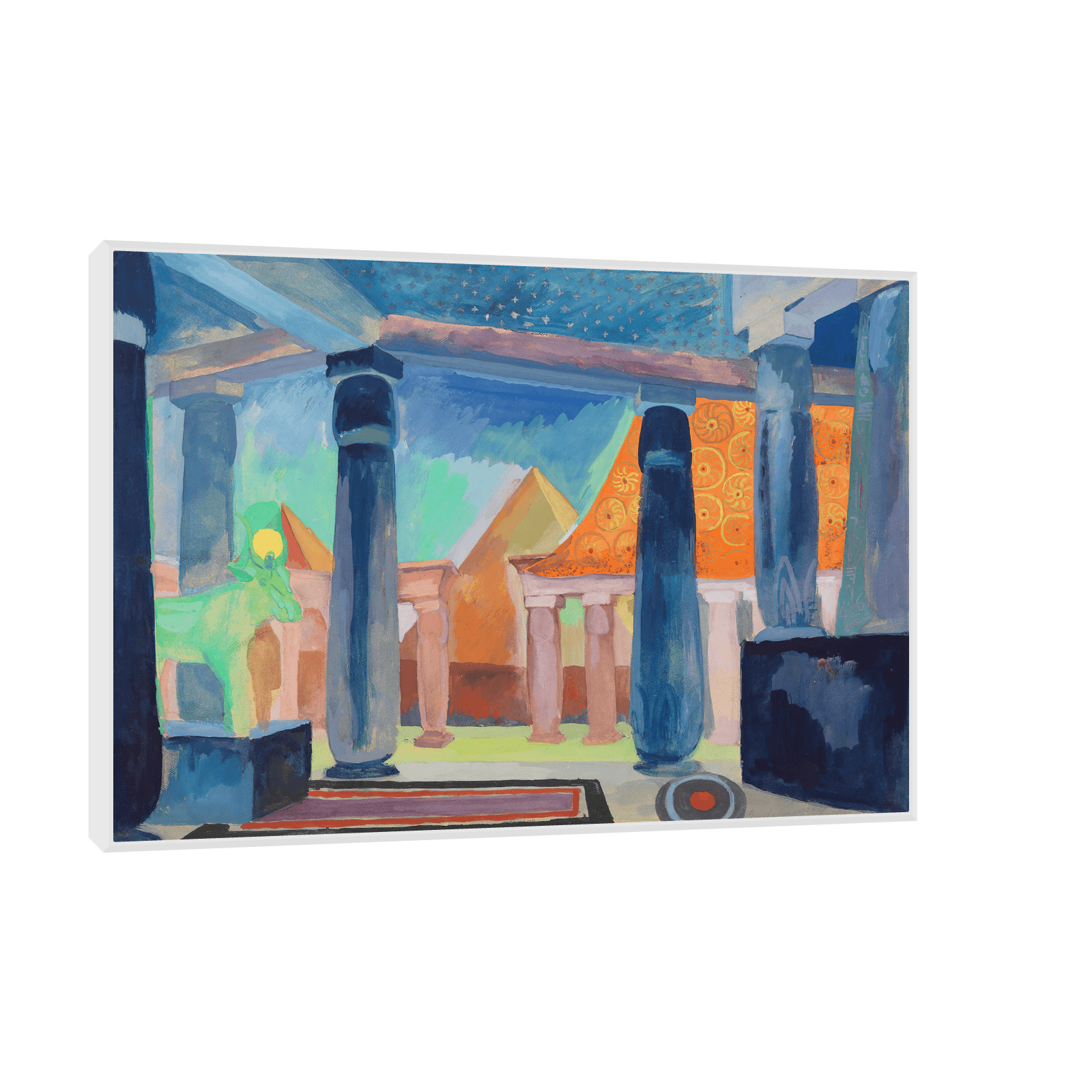 Stage Design for Cleopatra, Robert Delaunay