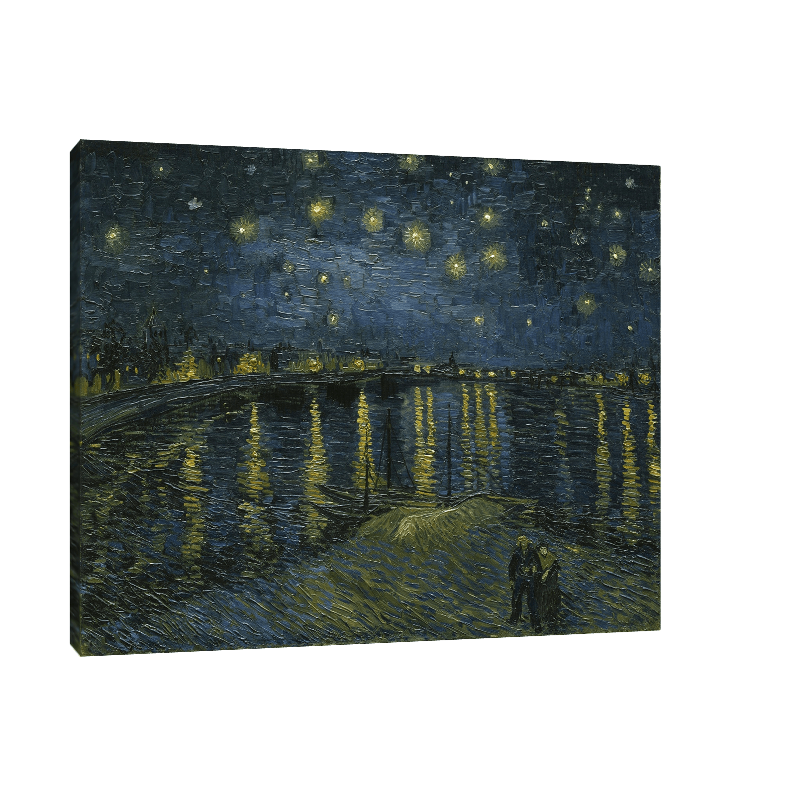 Starry Night Over the Rhone, Vincent van Gogh - ArtDeco Canvas