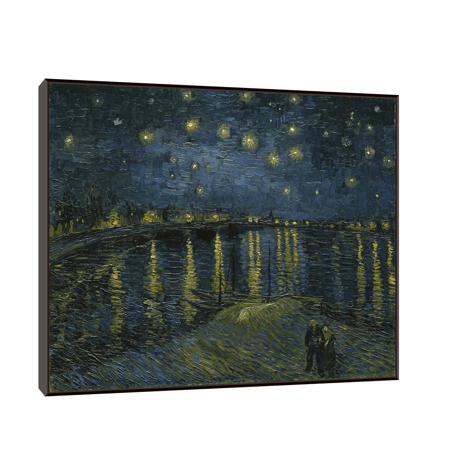 Starry Night Over the Rhone, Vincent van Gogh - ArtDeco Canvas