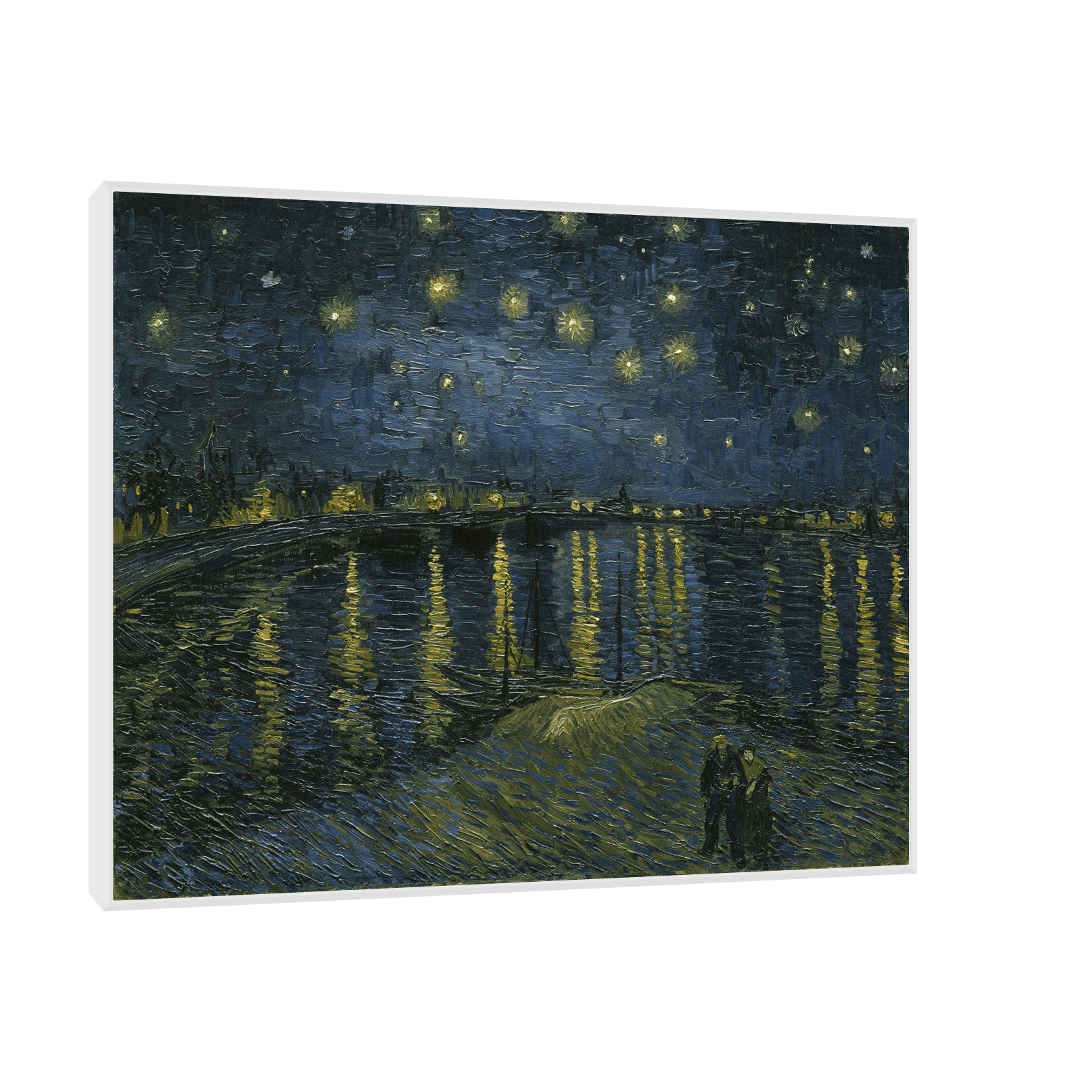 Starry Night Over the Rhone, Vincent van Gogh - ArtDeco Canvas