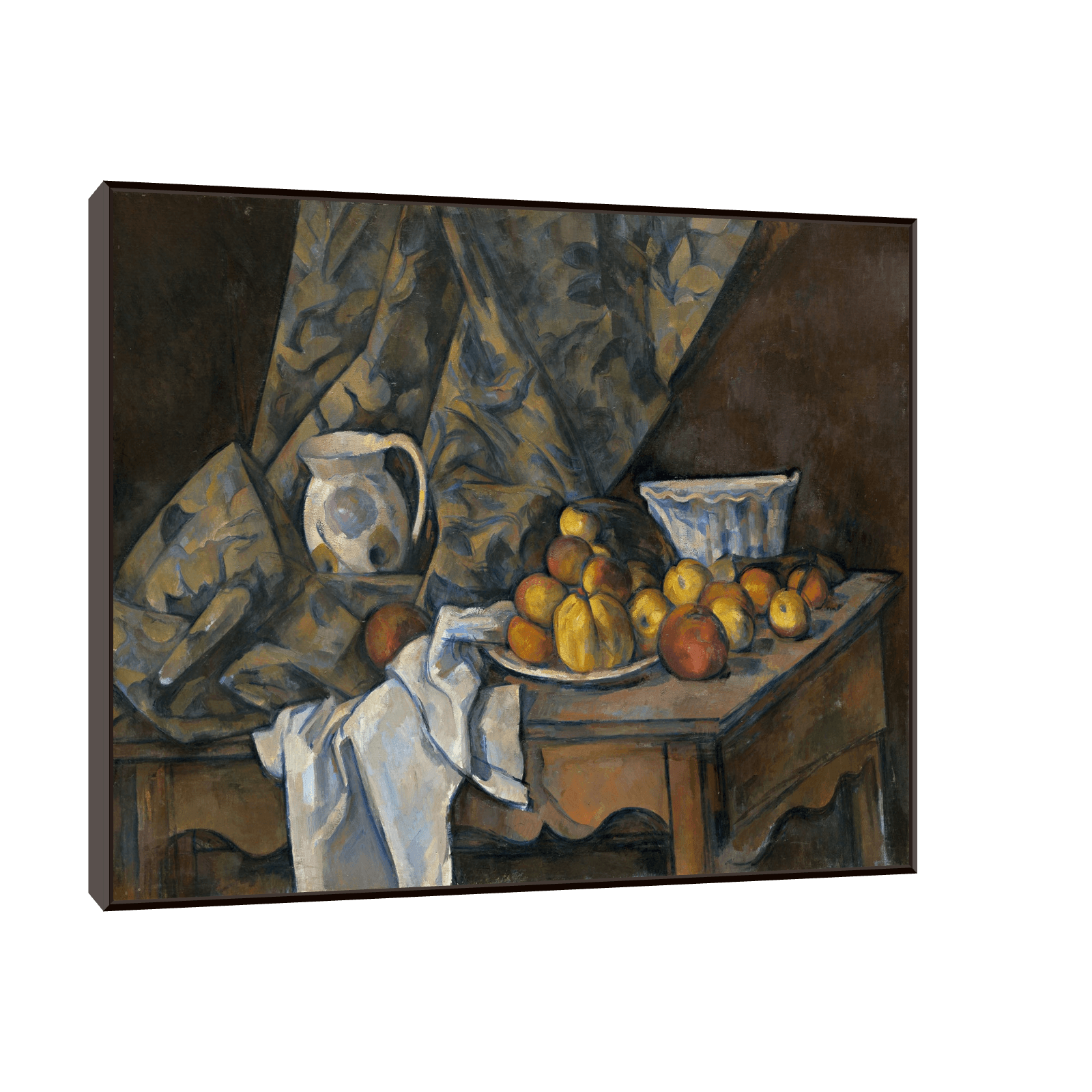 Still Life with Apples and Peaches, Paul Cézanne - ArtDeco Canvas