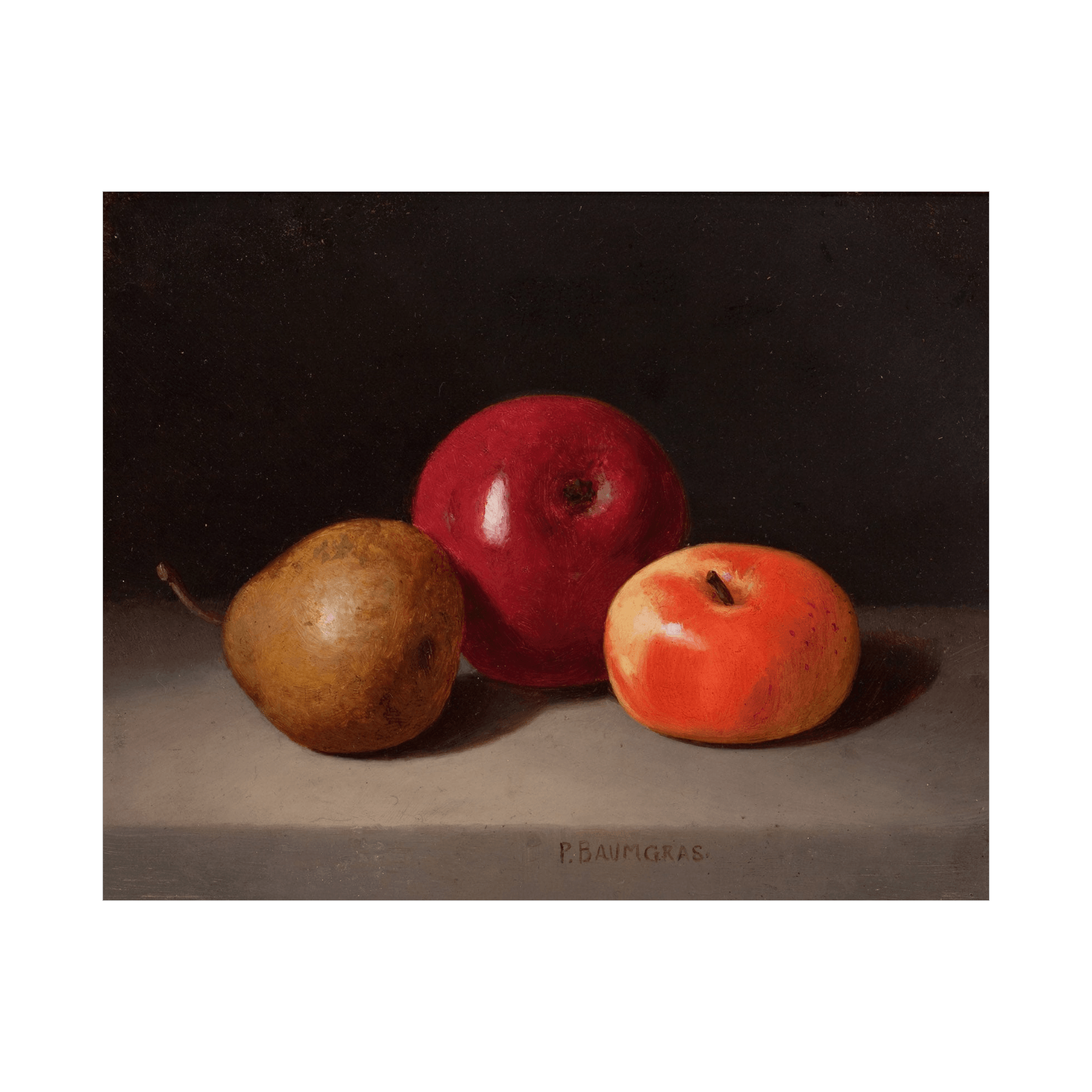 Still Life with Fruit, Peter Baumgras - ArtDeco Canvas