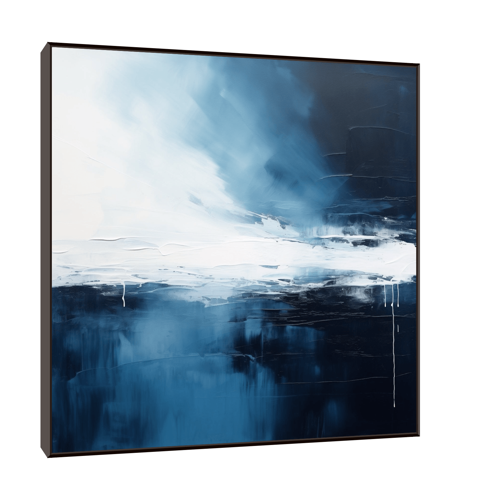 Storm forming over the ocean - ArtDeco Canvas