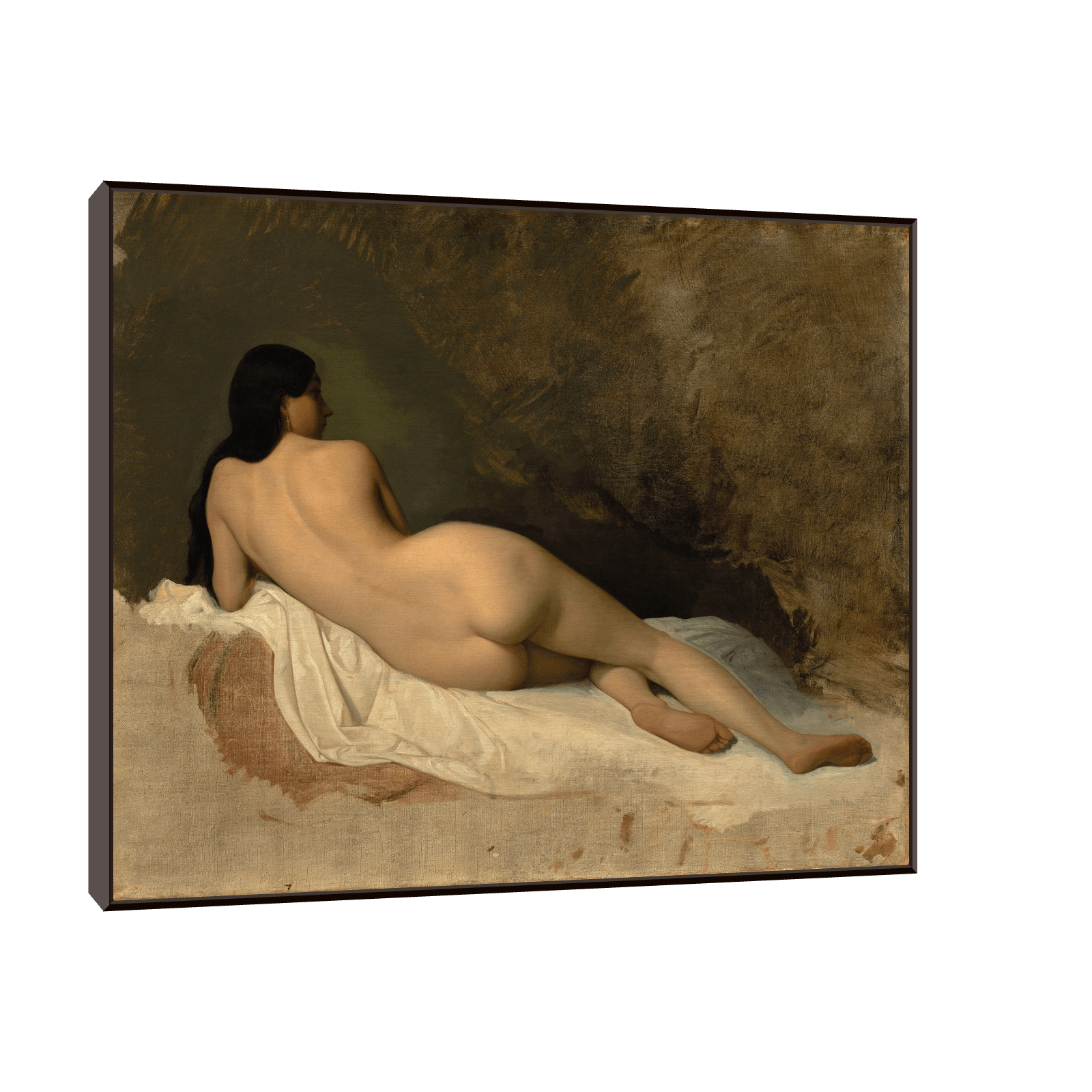 Study of a Reclining Nude, Isidore Pils - ArtDeco Canvas