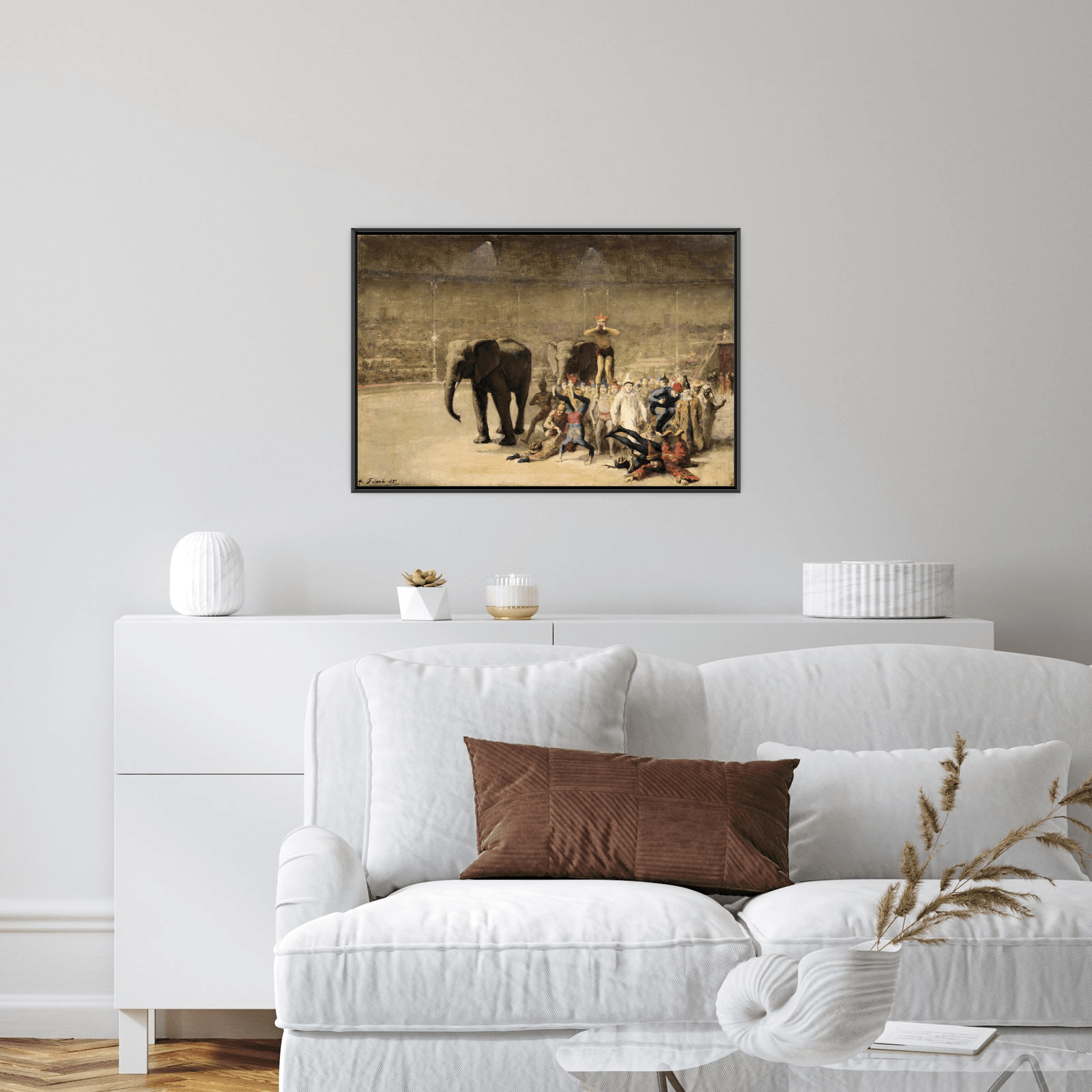 The Entrance of The Clowns, Émile Friant - ArtDeco Canvas