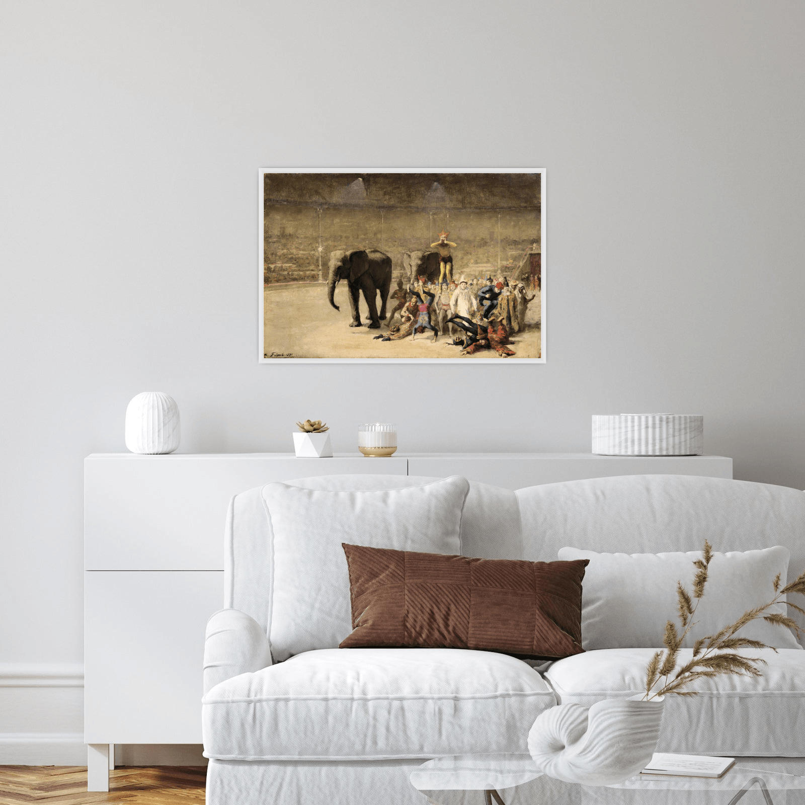 The Entrance of The Clowns, Émile Friant - ArtDeco Canvas