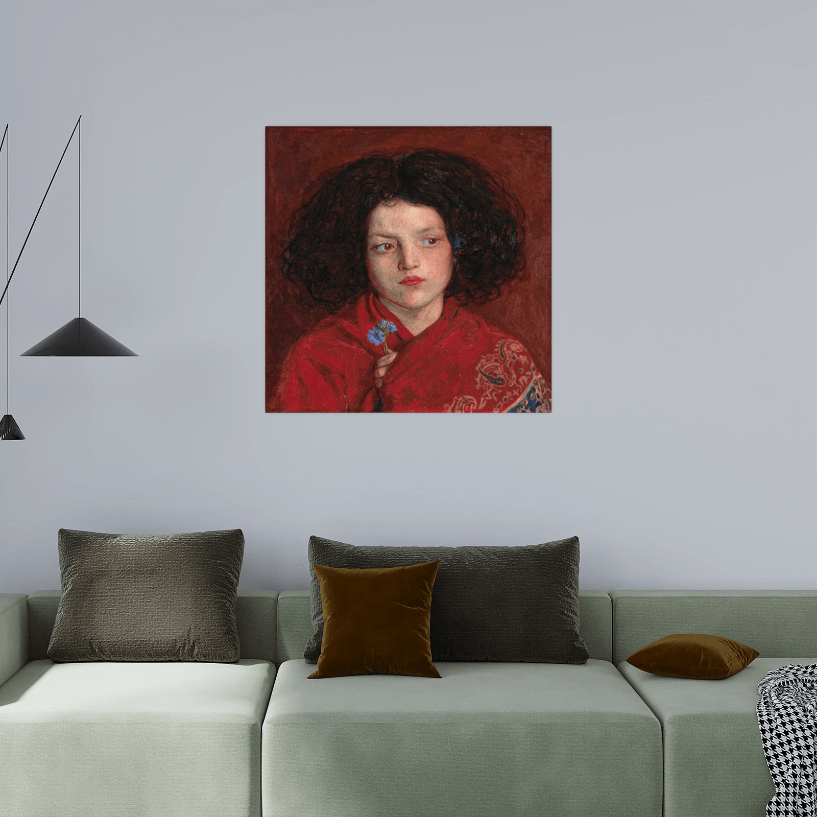The Irish Girl Ford, Madox Brown - ArtDeco Canvas