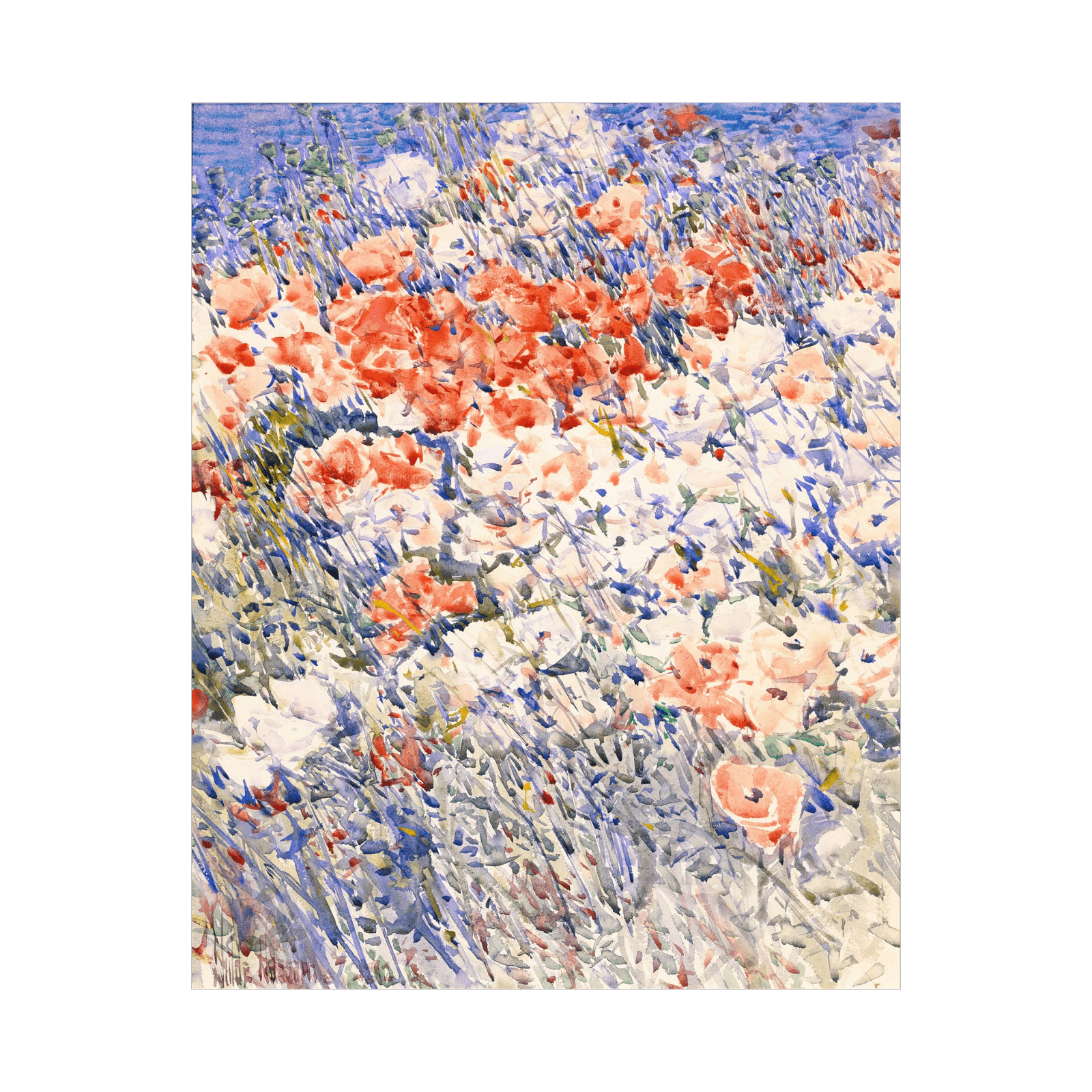 The Island Garden, Childe Hassam