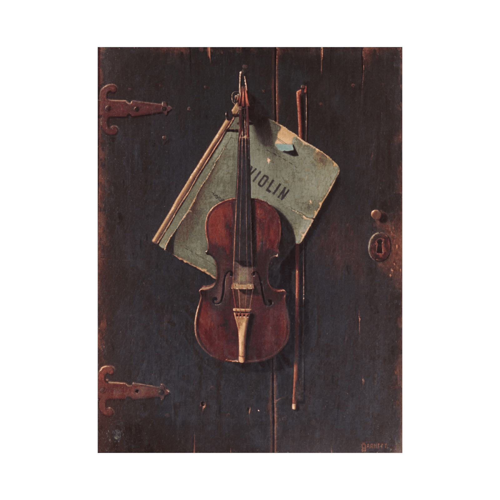 The Old Cremona, John Frederick Peto - ArtDeco Canvas