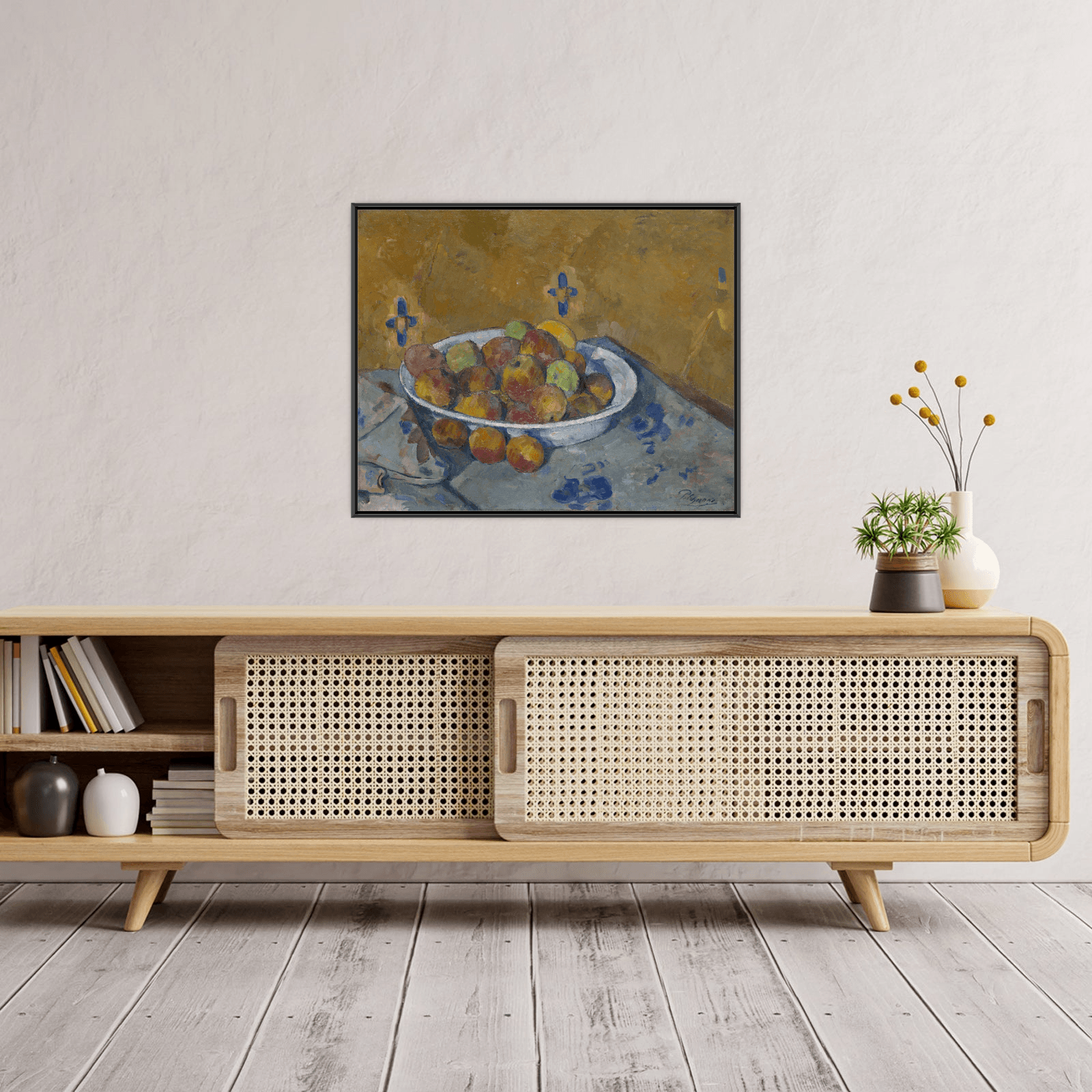 The Plate of Apples, Paul Cézanne - ArtDeco Canvas