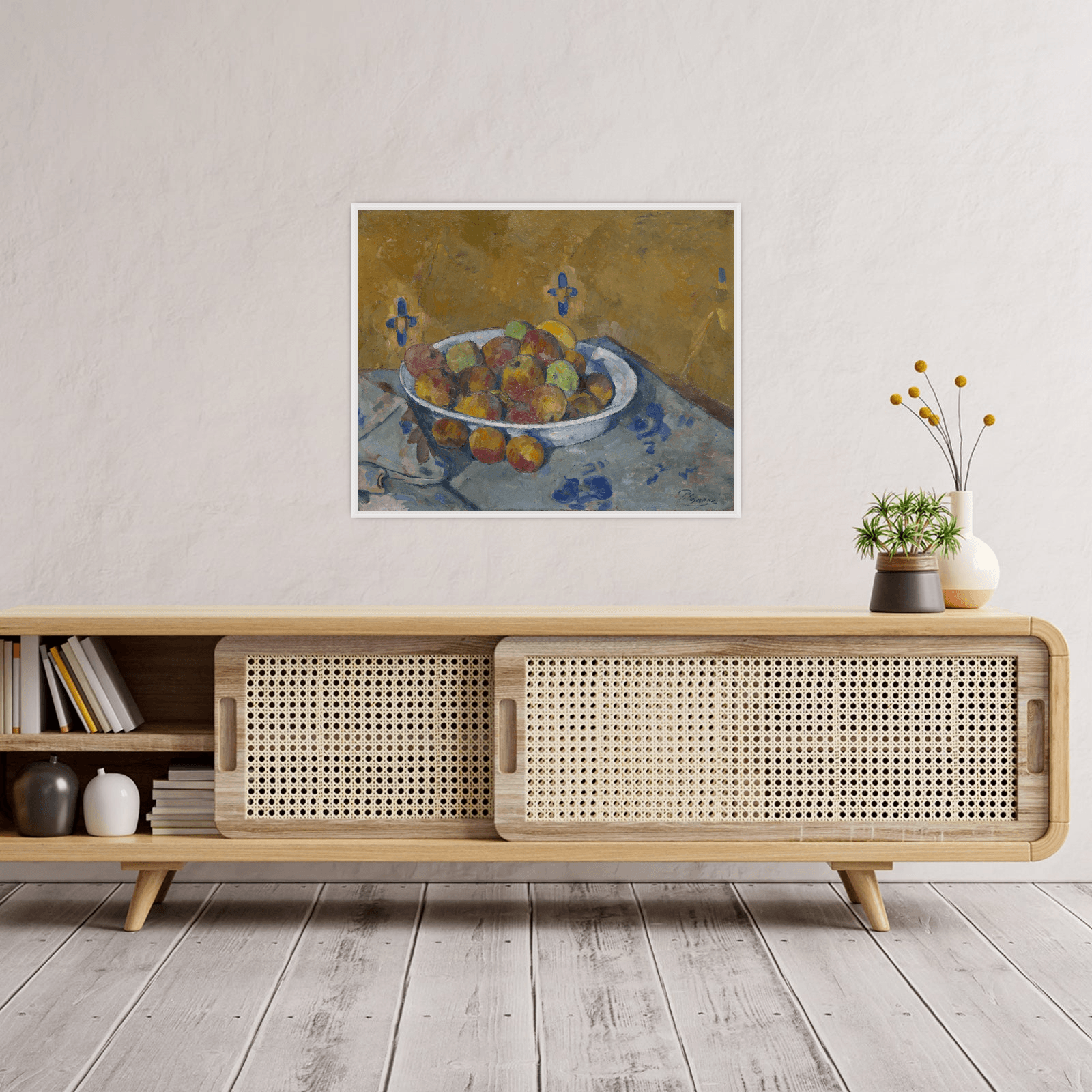 The Plate of Apples, Paul Cézanne - ArtDeco Canvas