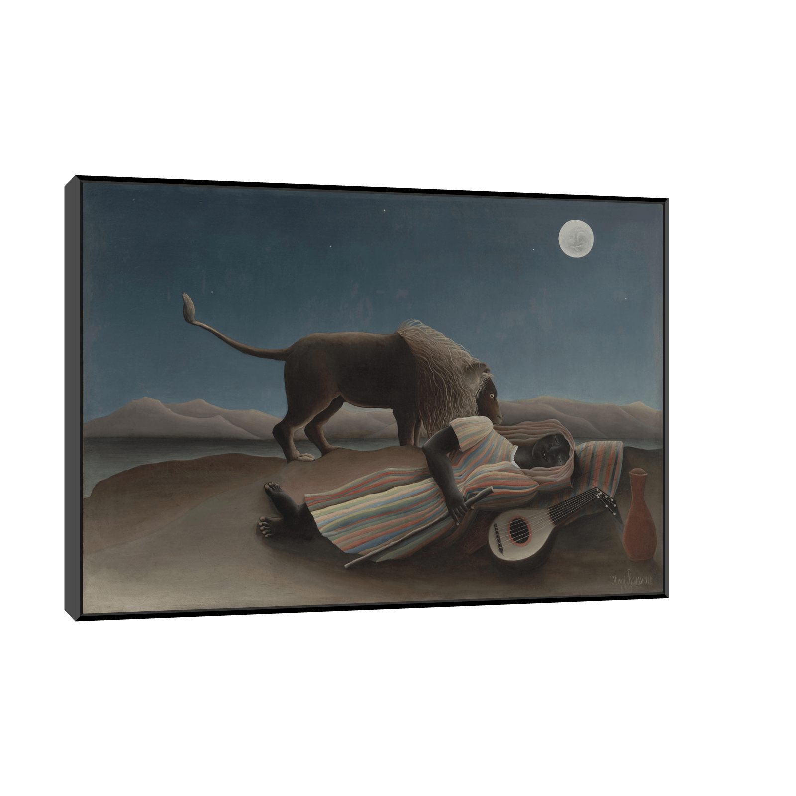 The Sleeping Gypsy, Henri Rousseau - ArtDeco Canvas