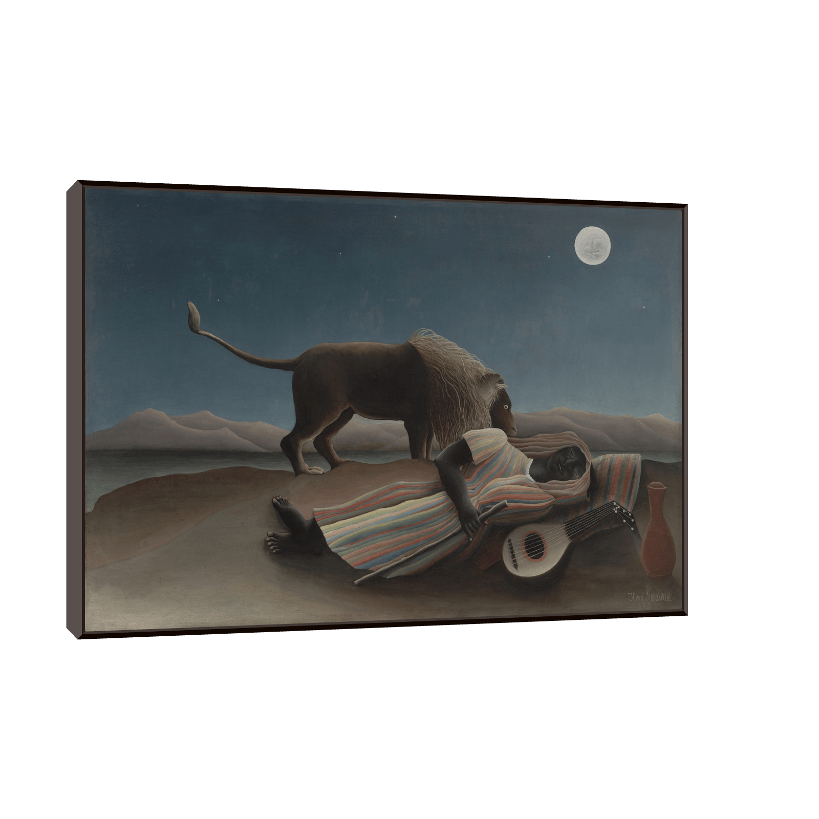 The Sleeping Gypsy, Henri Rousseau - ArtDeco Canvas