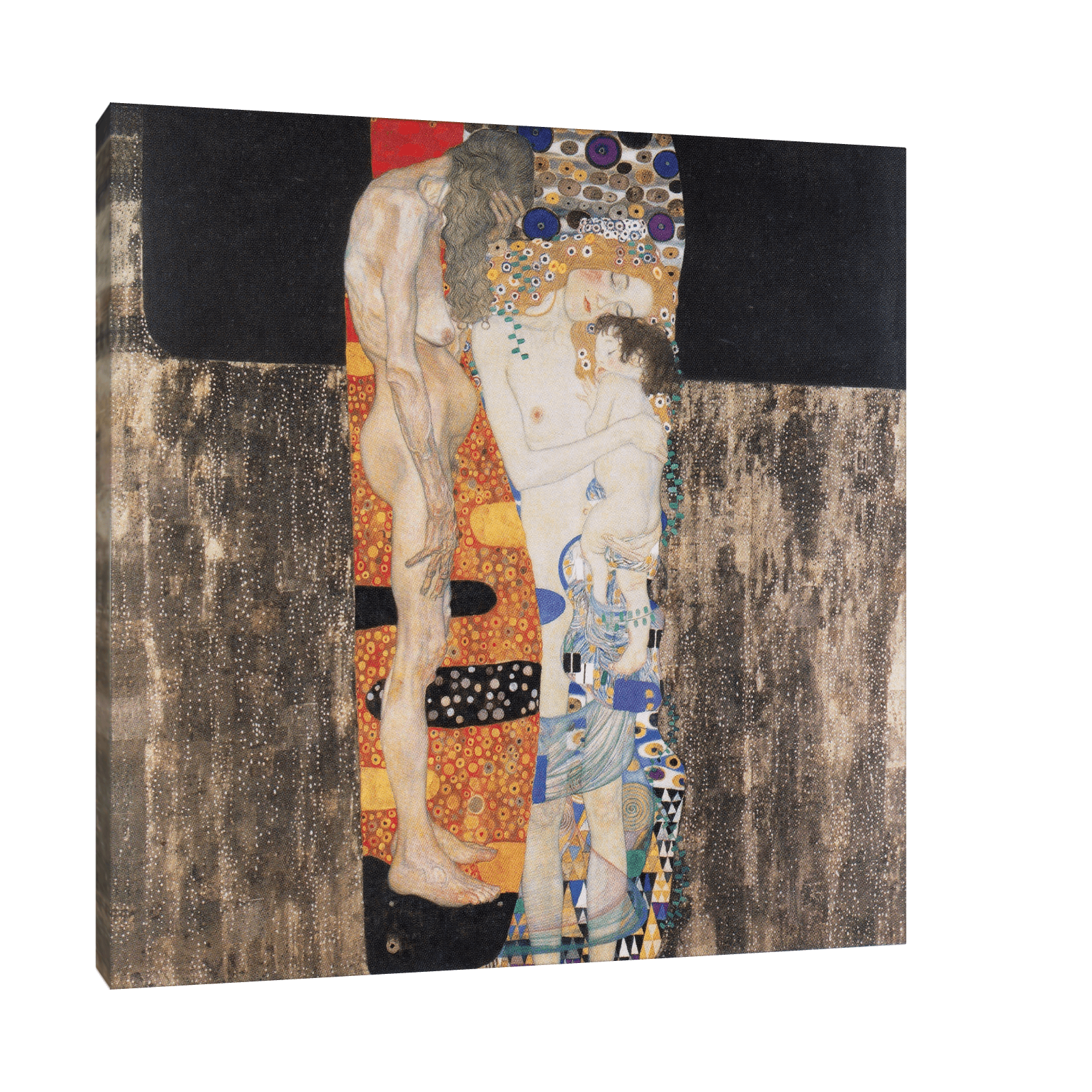 The Three Ages of the Woman, Gustav Klimt - ArtDeco Canvas
