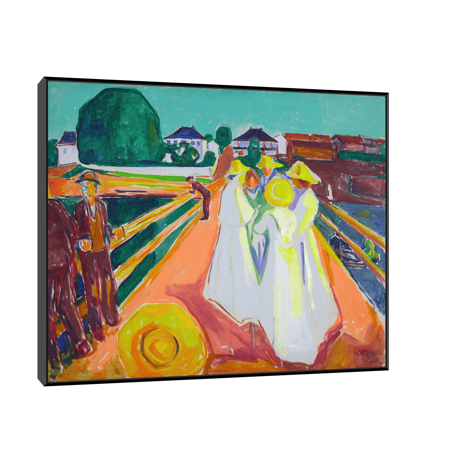 The Women on the Bridge, Edvard Munch - ArtDeco Canvas