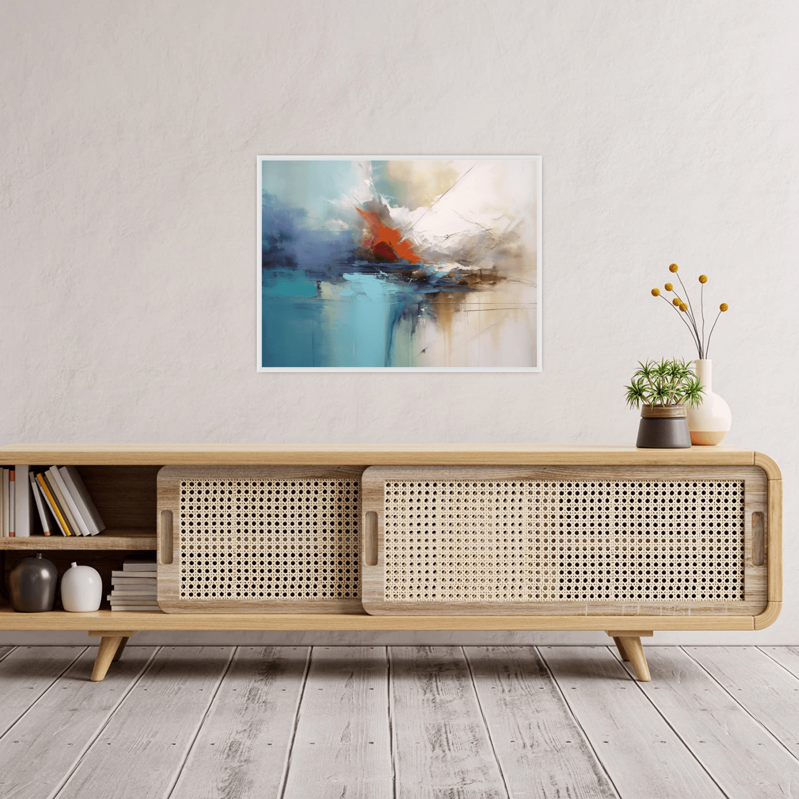 The blow - ArtDeco Canvas