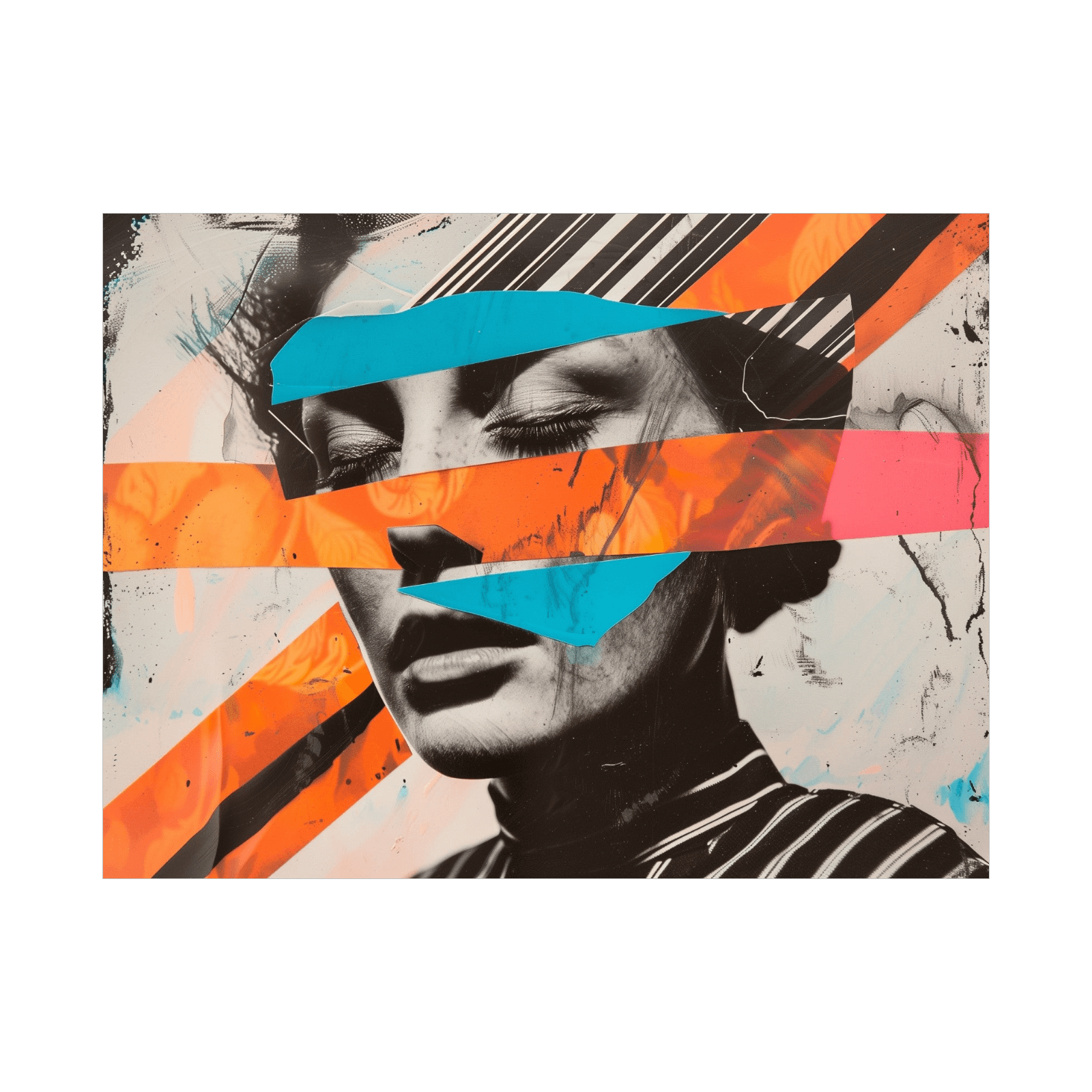 Torn apart - ArtDeco Canvas