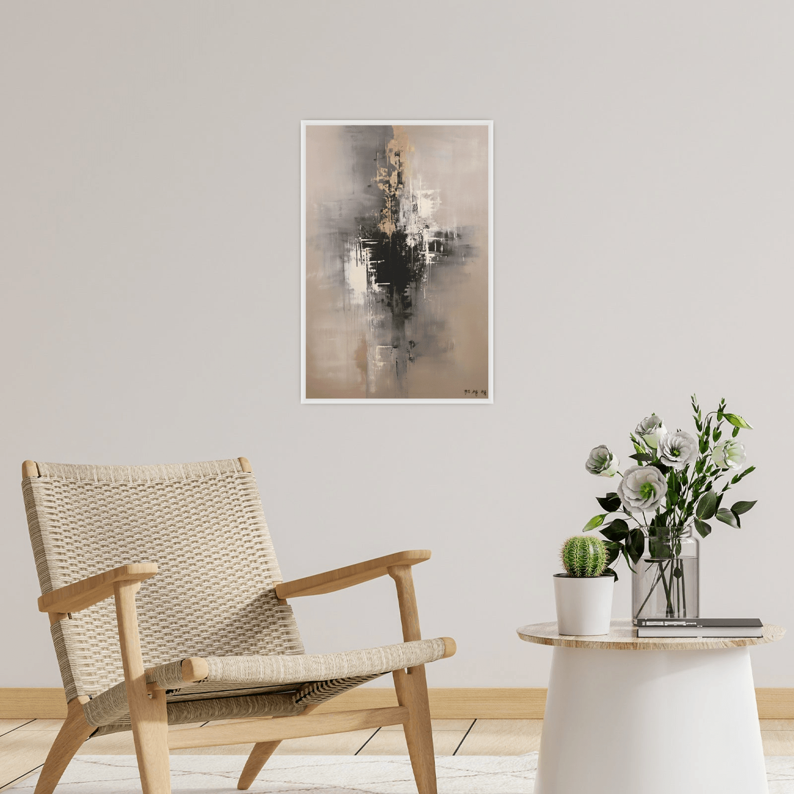 Transcendent faith - ArtDeco Canvas
