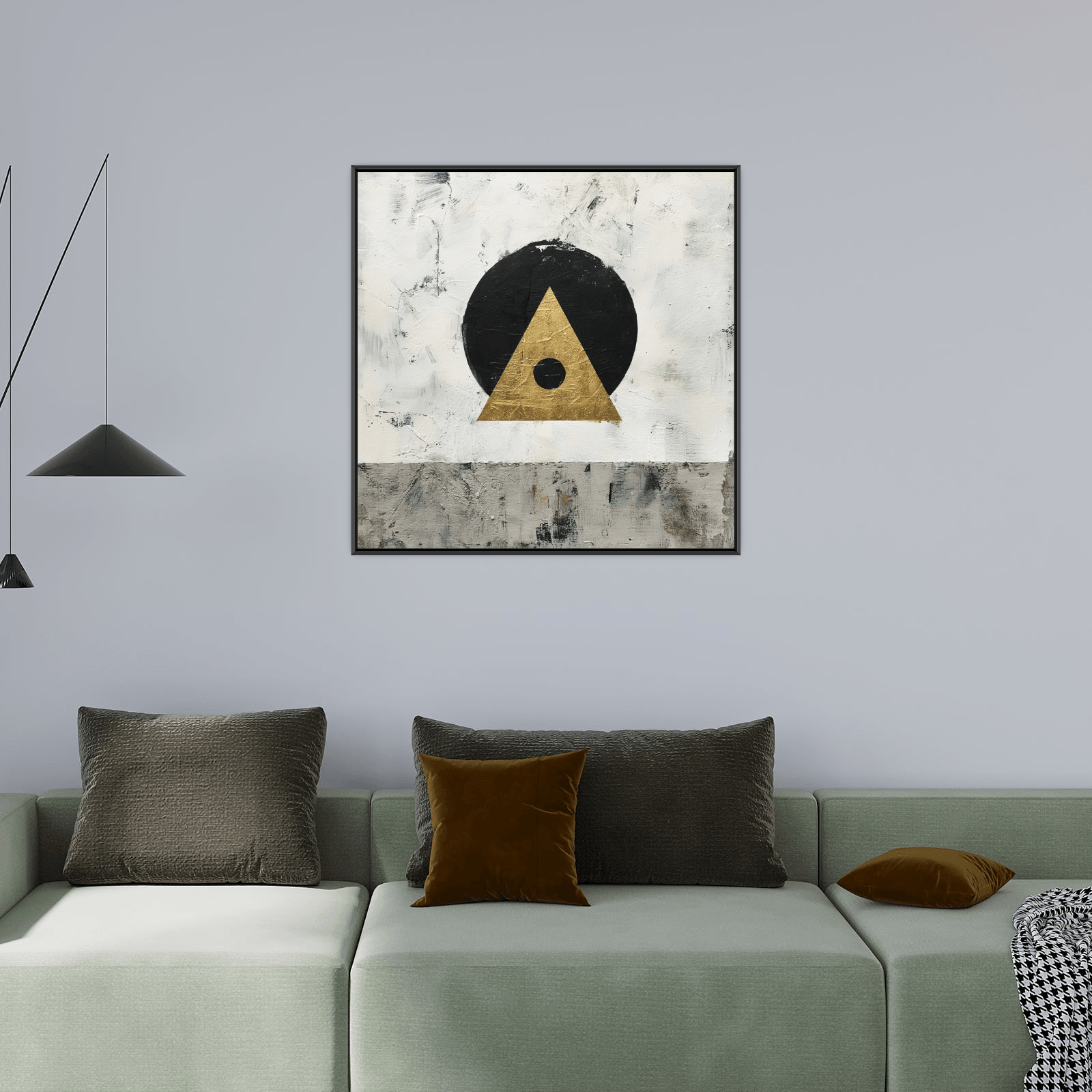 Triangle - ArtDeco Canvas