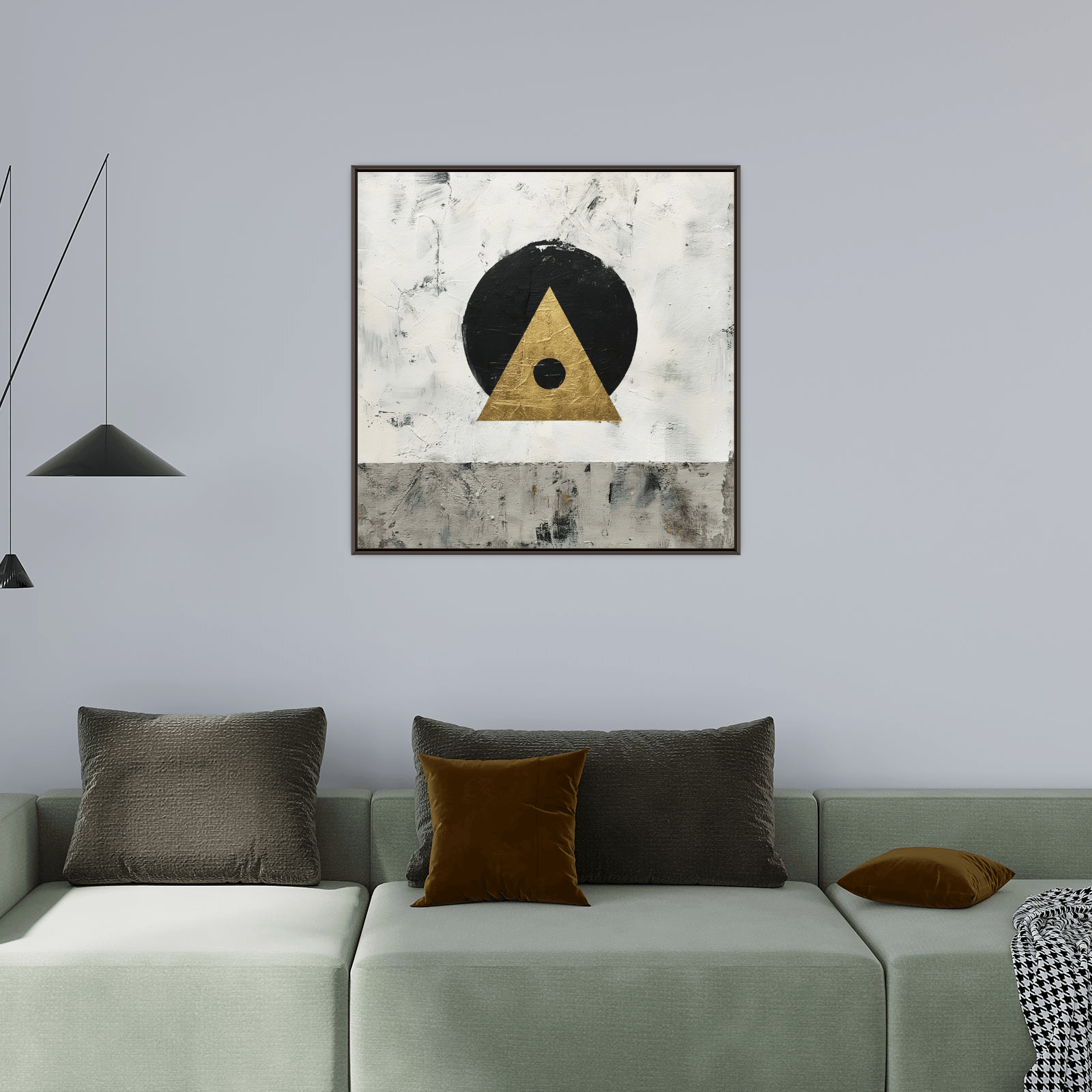 Triangle - ArtDeco Canvas