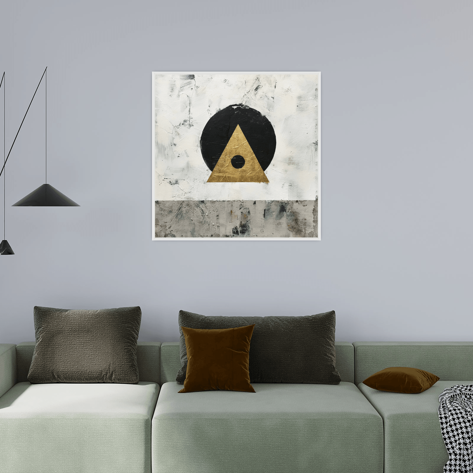 Triangle - ArtDeco Canvas