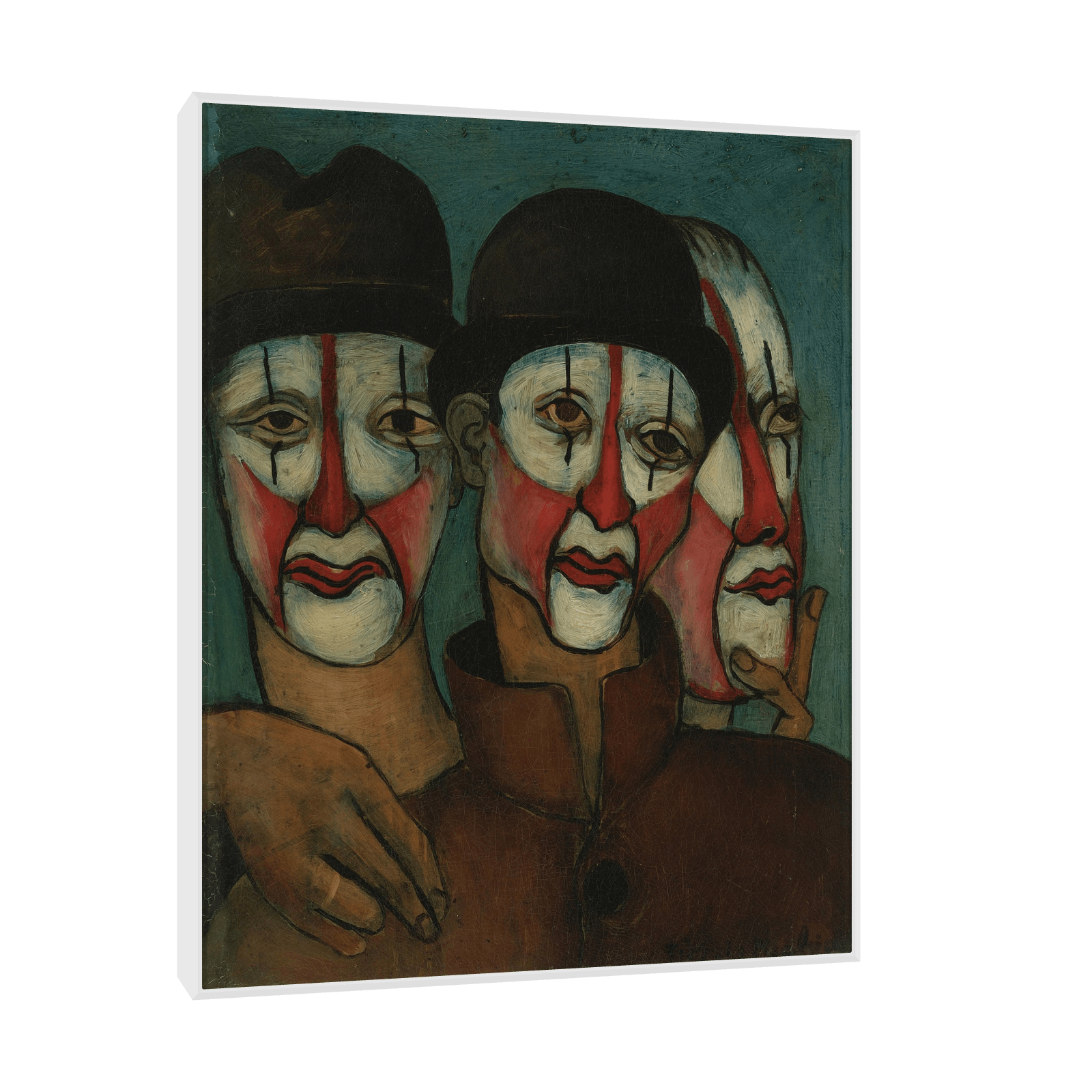 Trois mimes, Francis Picabia - ArtDeco Canvas