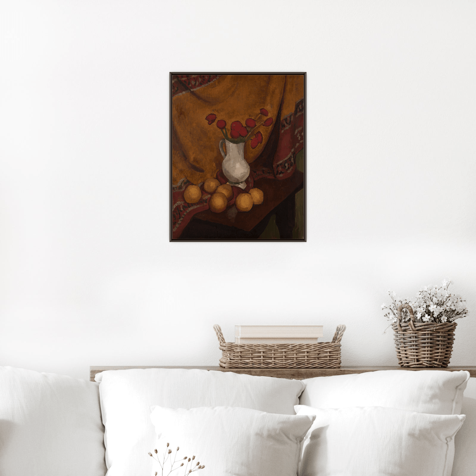 Vase de coquelicots, Roger de La Fresnaye - ArtDeco Canvas