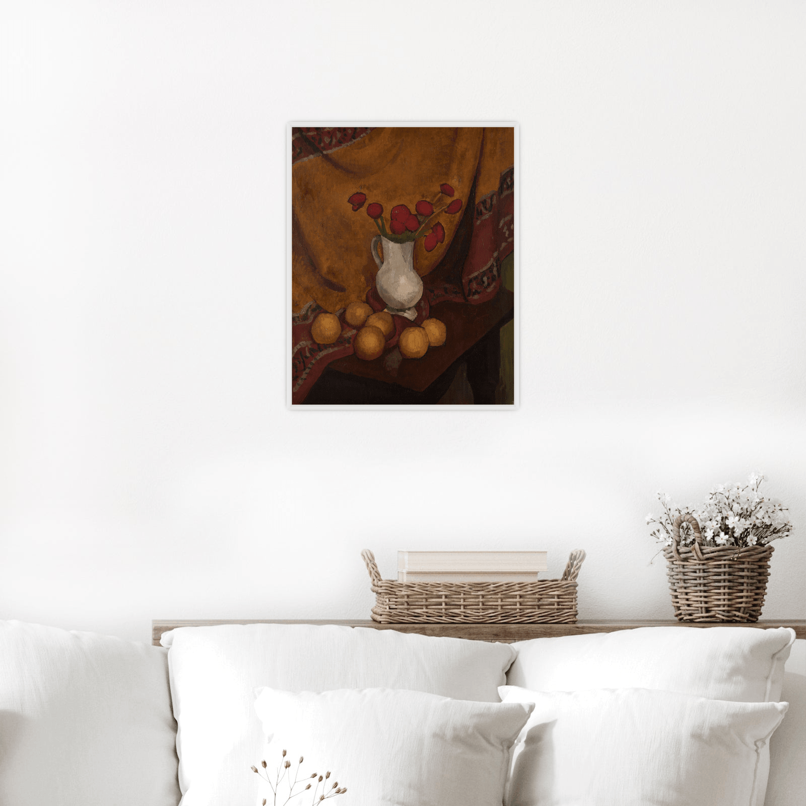 Vase de coquelicots, Roger de La Fresnaye - ArtDeco Canvas