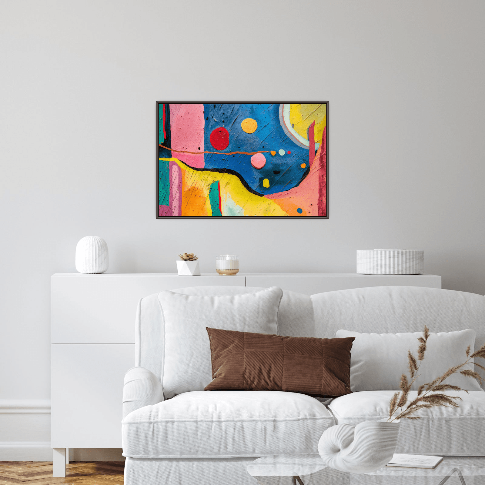 Vibrant vision - ArtDeco Canvas