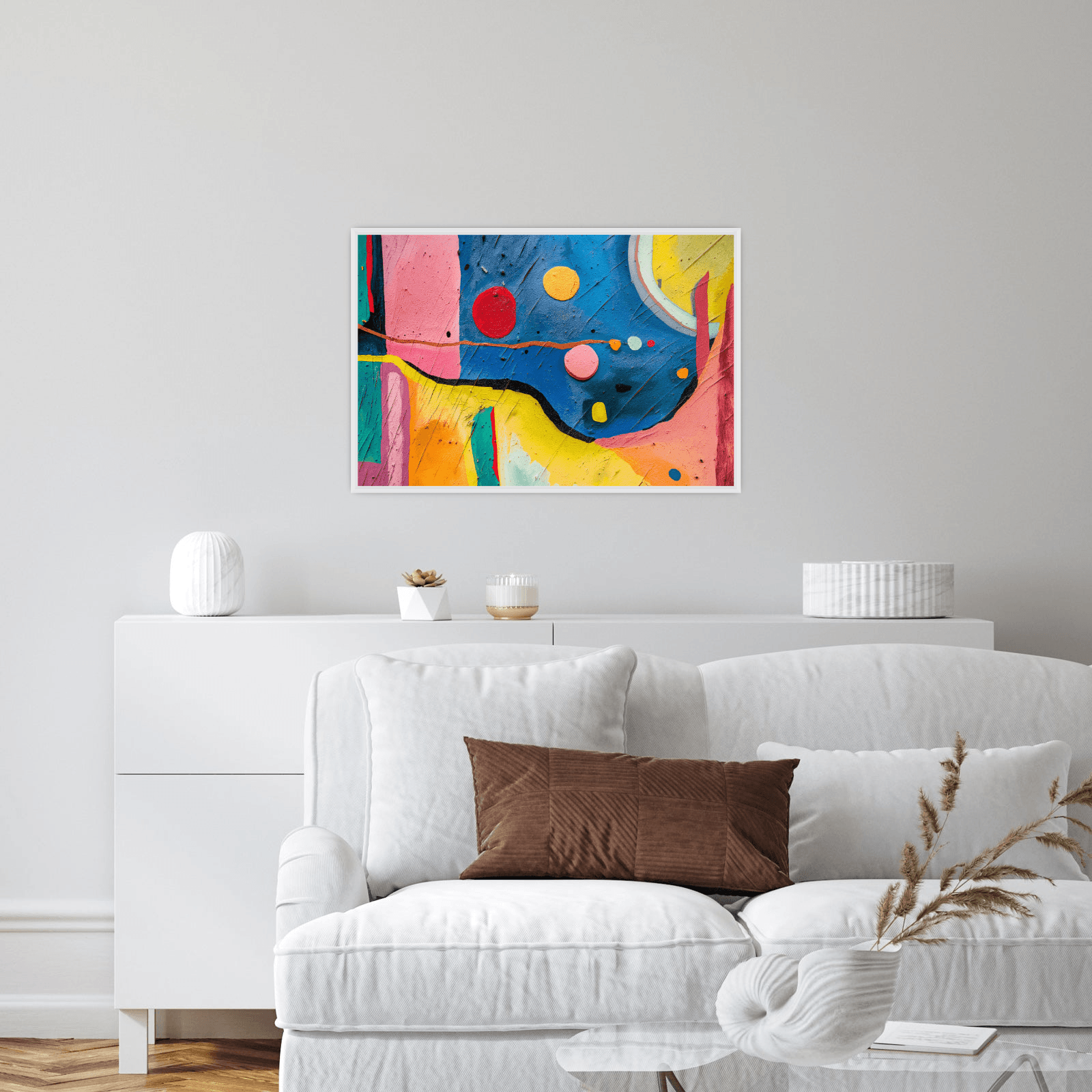 Vibrant vision - ArtDeco Canvas
