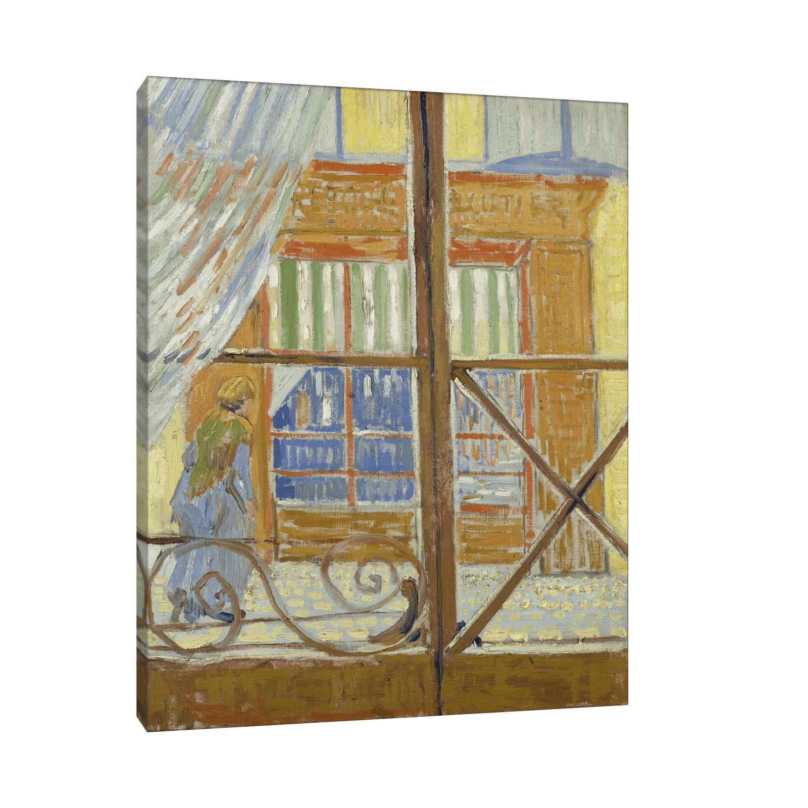 View of a butcher’s shop, Vincent van Gogh - ArtDeco Canvas