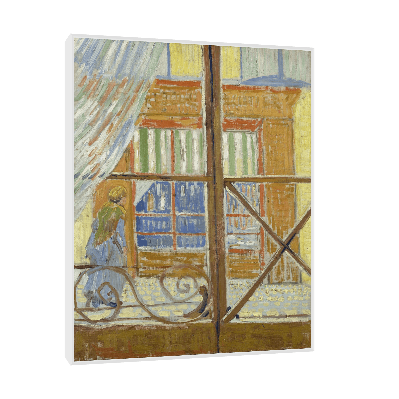 View of a butcher’s shop, Vincent van Gogh - ArtDeco Canvas