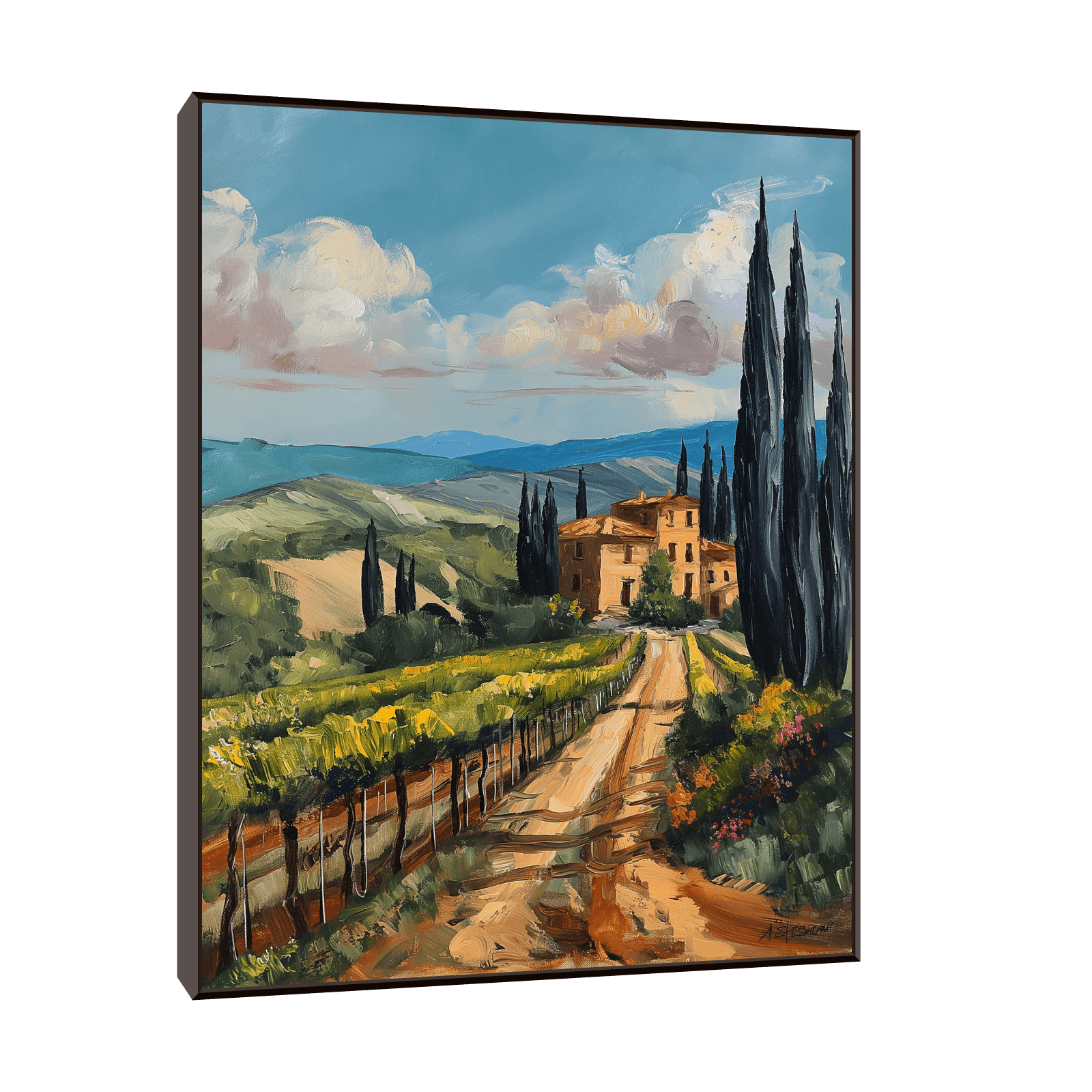 Village - ArtDeco Canvas