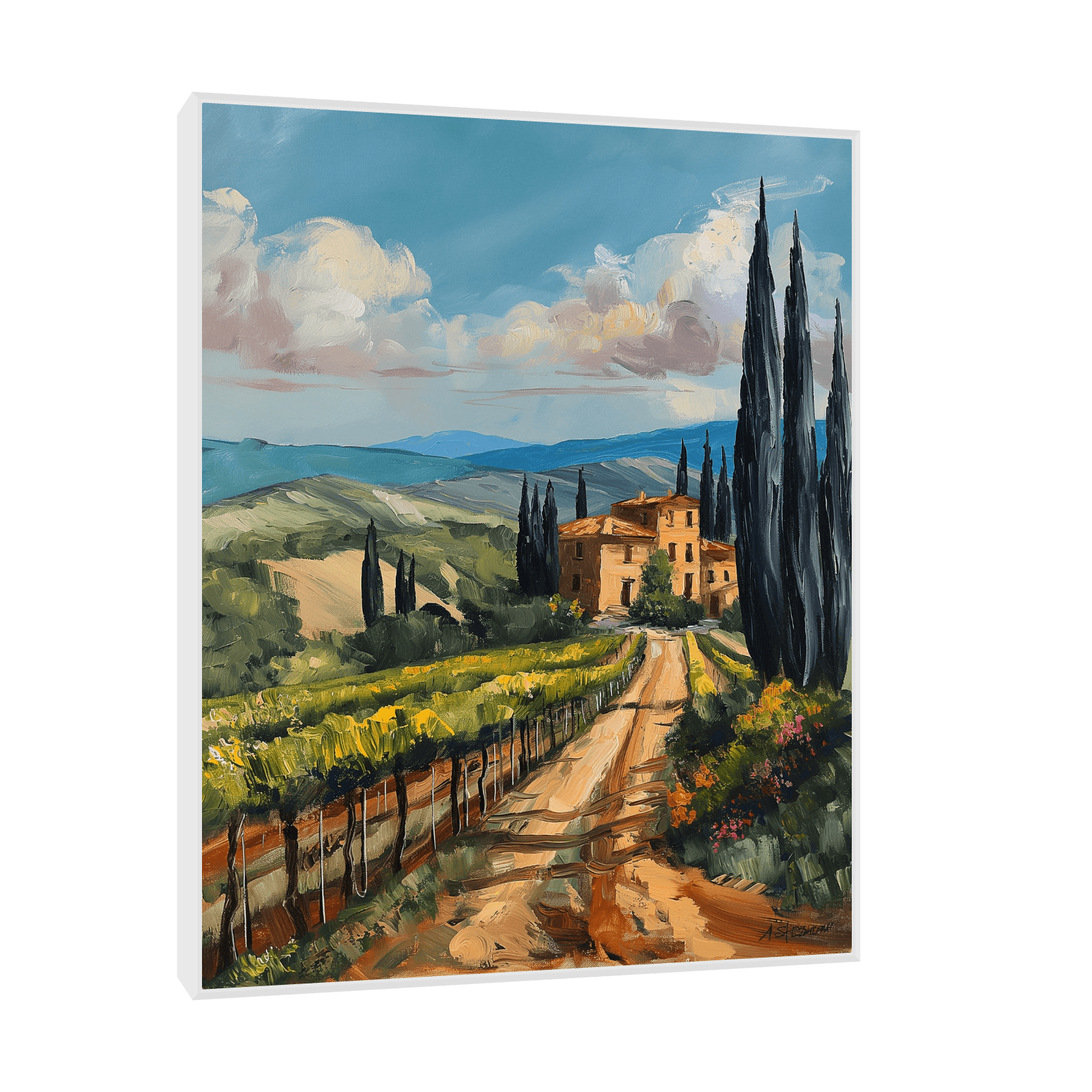 Village - ArtDeco Canvas