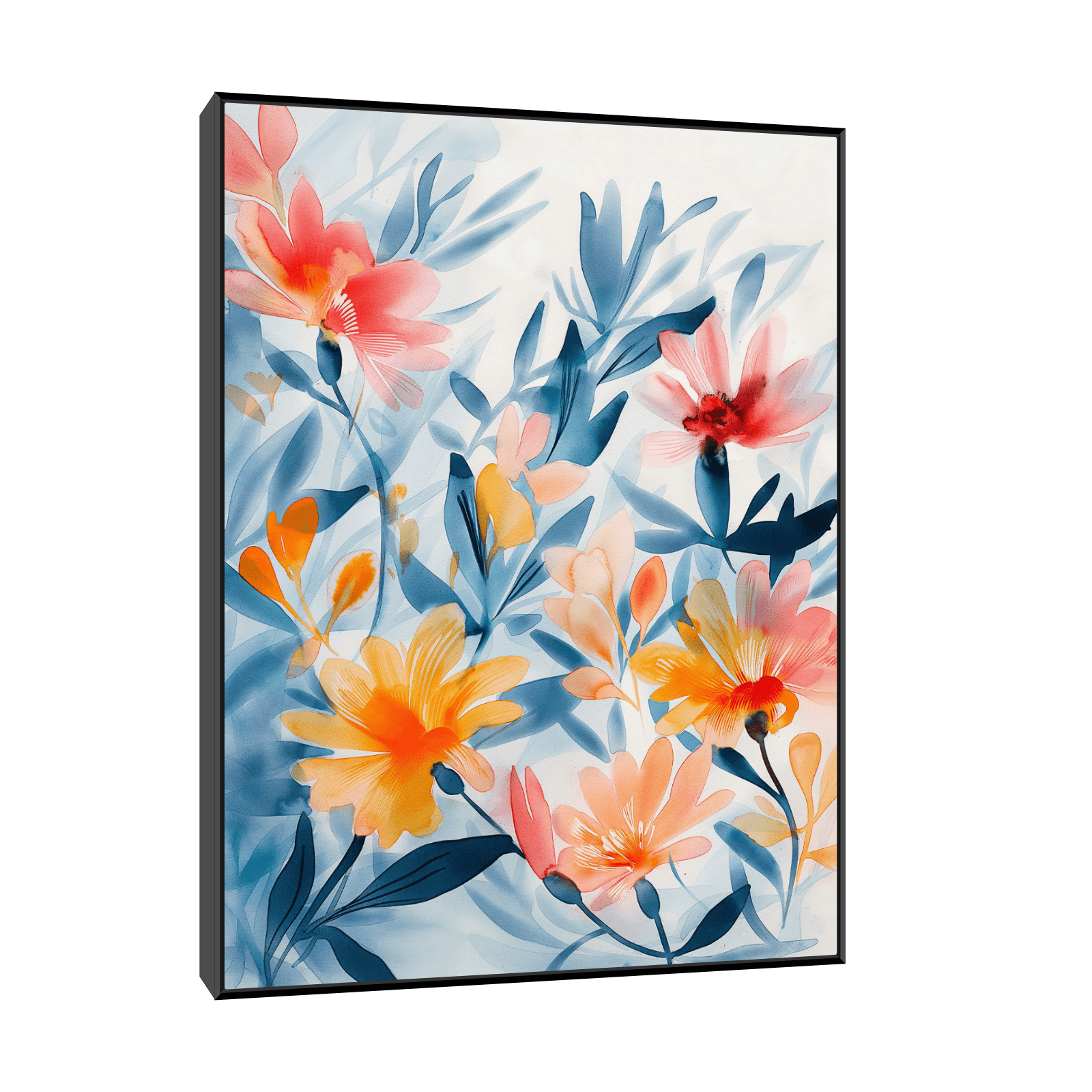 Watercolor whispers - ArtDeco Canvas