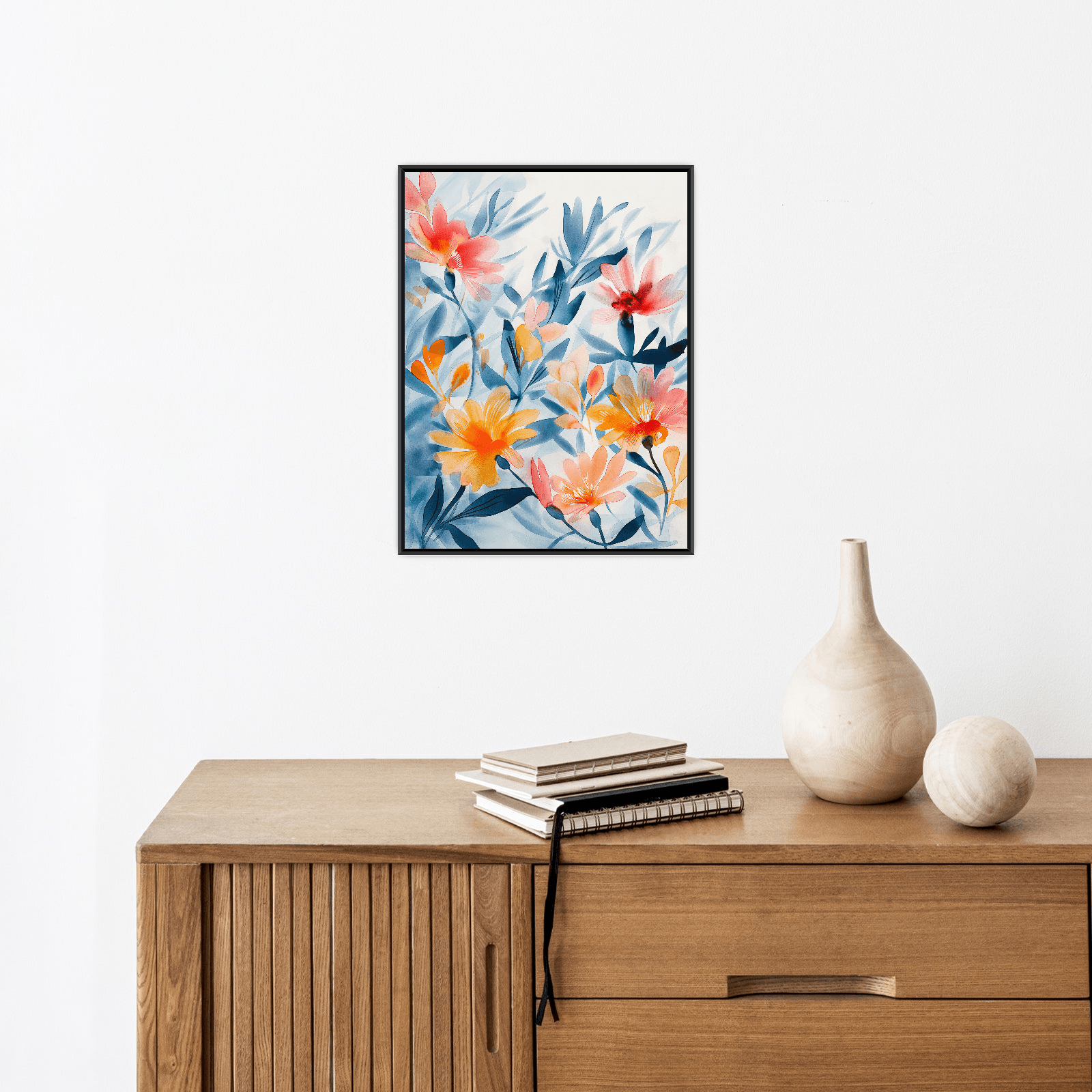 Watercolor whispers - ArtDeco Canvas