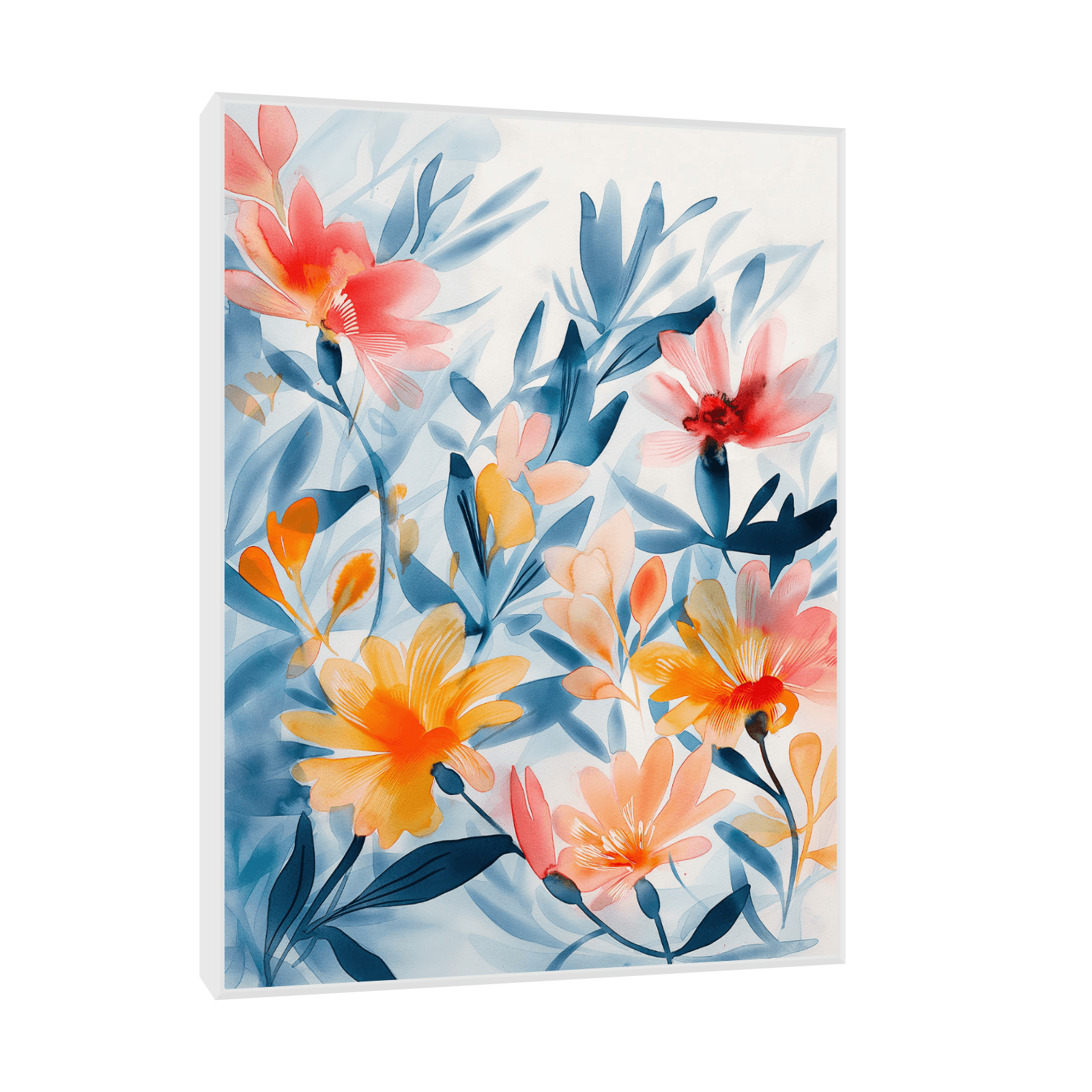 Watercolor whispers - ArtDeco Canvas