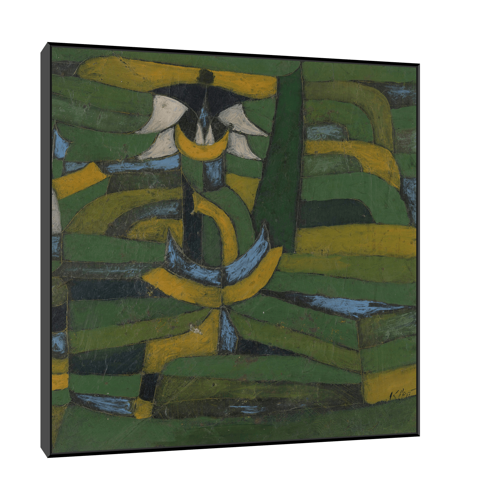 White Blossom in the Garden, Paul Klee - ArtDeco Canvas