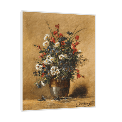 A Bouquet of Field Flowers, Eugène Henri Cauchois - ArtDeco Canvas