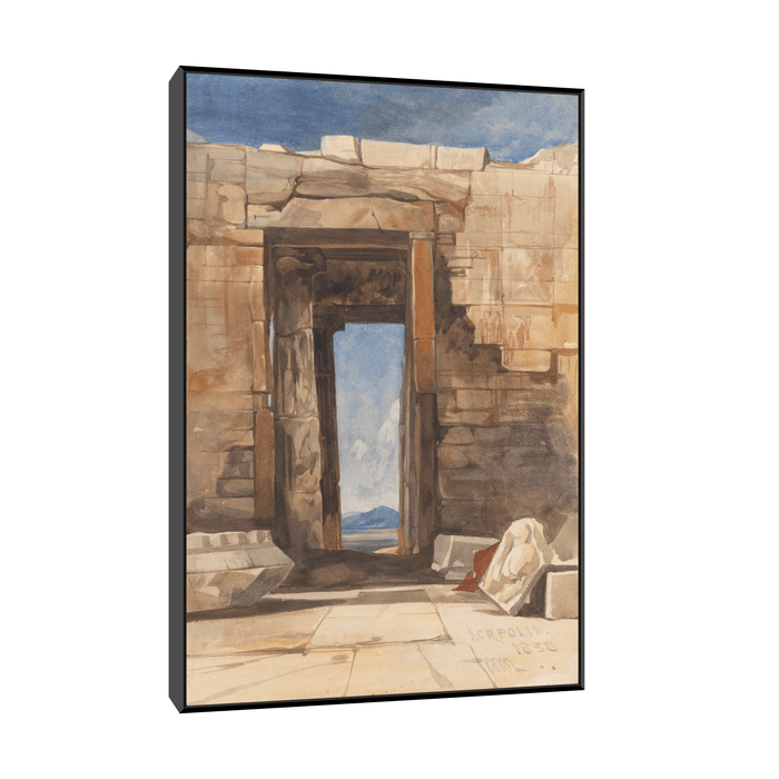 A Doorway in the Acropolis, Athens, William James Müller - ArtDeco Canvas