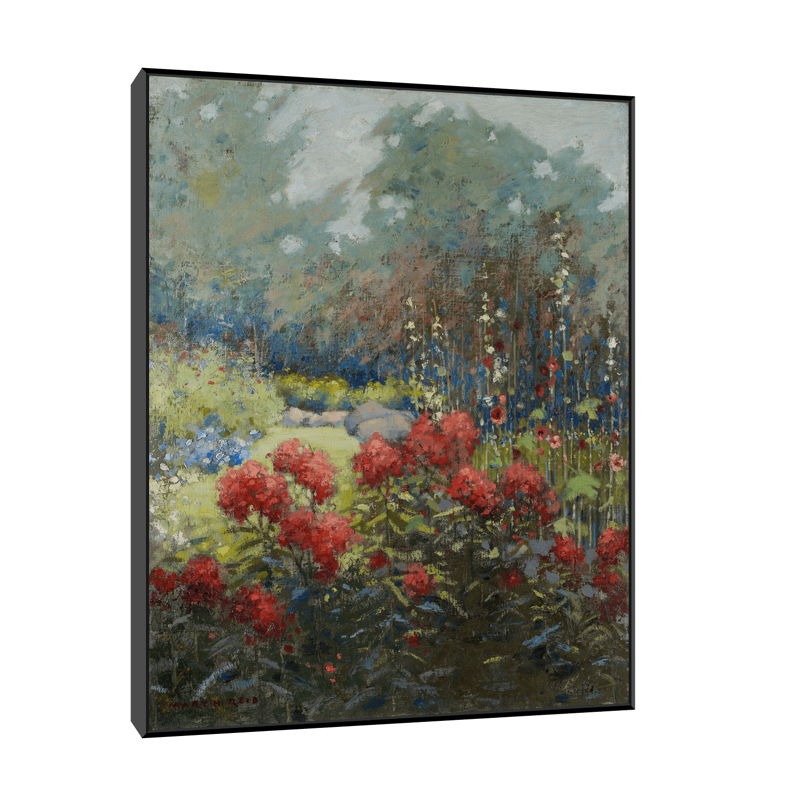 A Garden in September, Mary Hiester Reid - ArtDeco Canvas