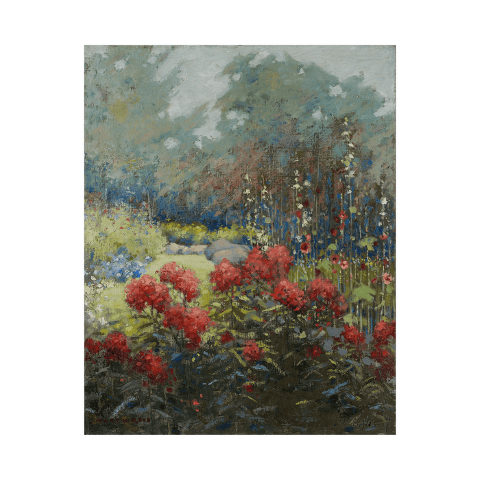 A Garden in September, Mary Hiester Reid - ArtDeco Canvas