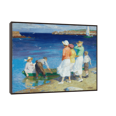 A Sailing Party, Edward Henry Potthast - ArtDeco Canvas