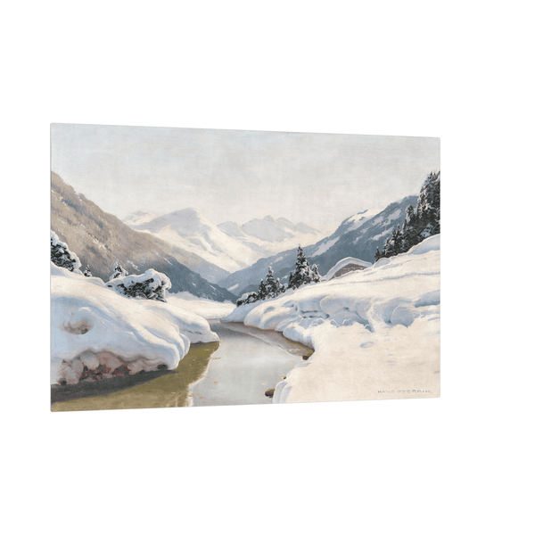 A View of Arlberg, Toni Haller - ArtDeco Canvas