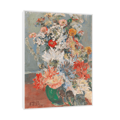 A bouquet of summer flowers, August Rieger - ArtDeco Canvas